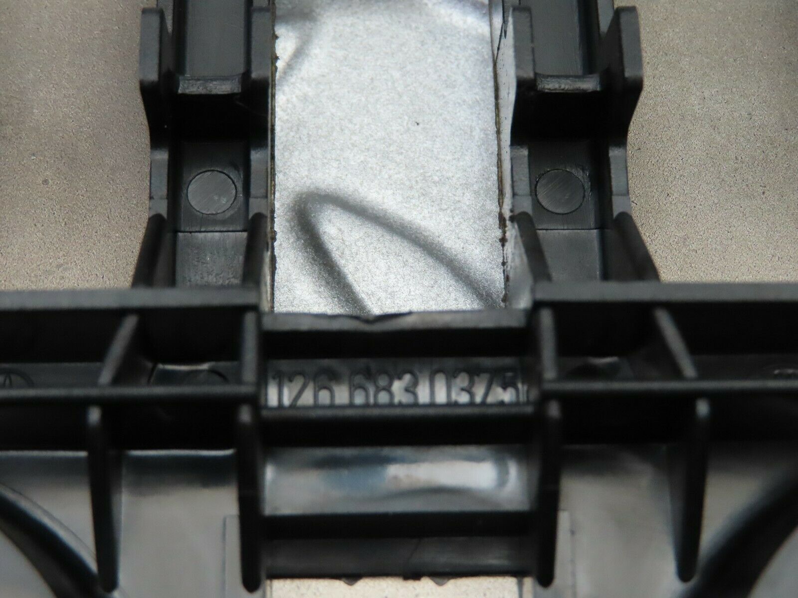 6114 Mercedes-Benz W126 380SE Heater Console Panel Wood 1266830375