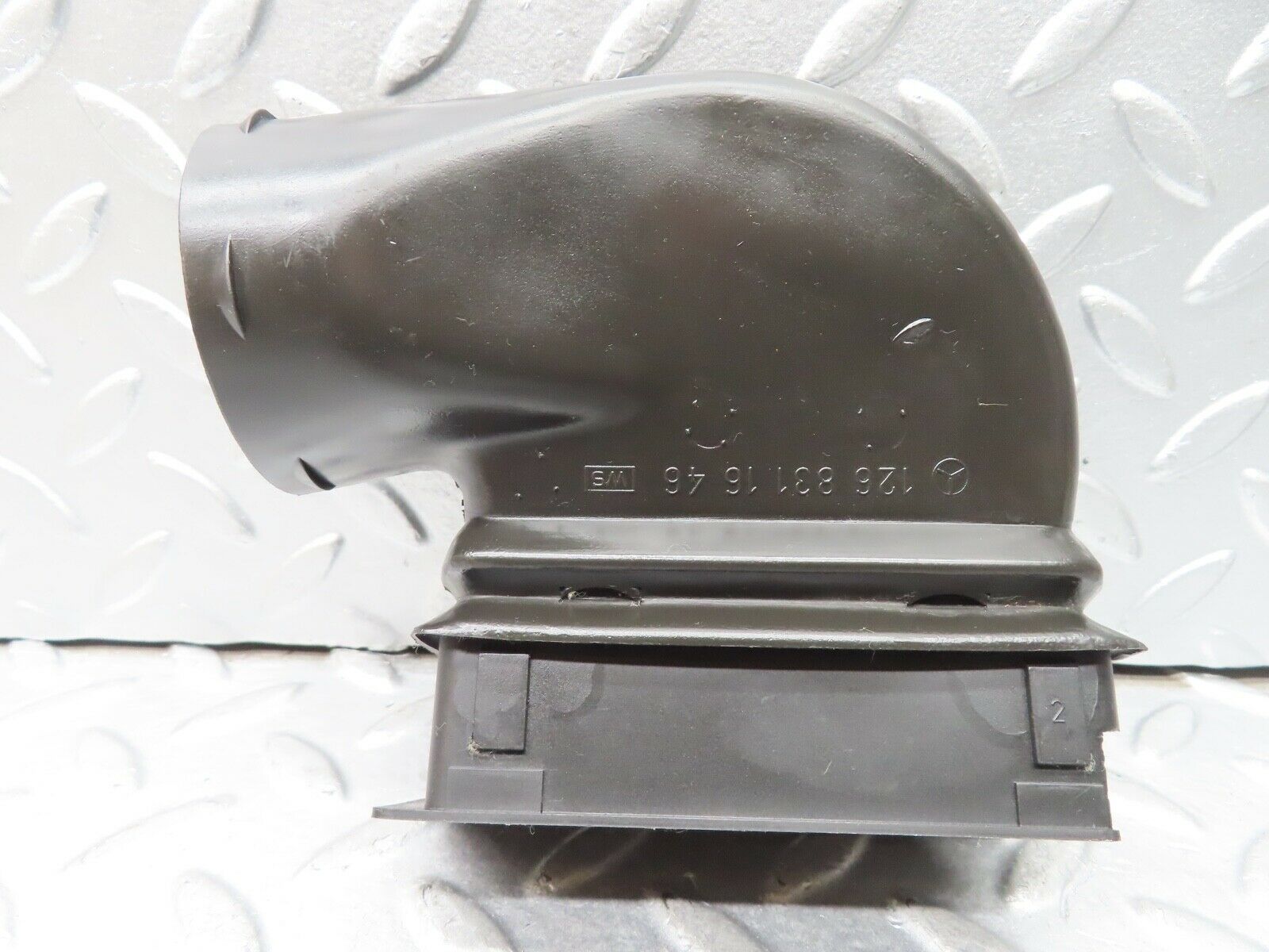 21709 Mercedes-Benz W126 300SE Heating Air Duct Right Side 1268311646