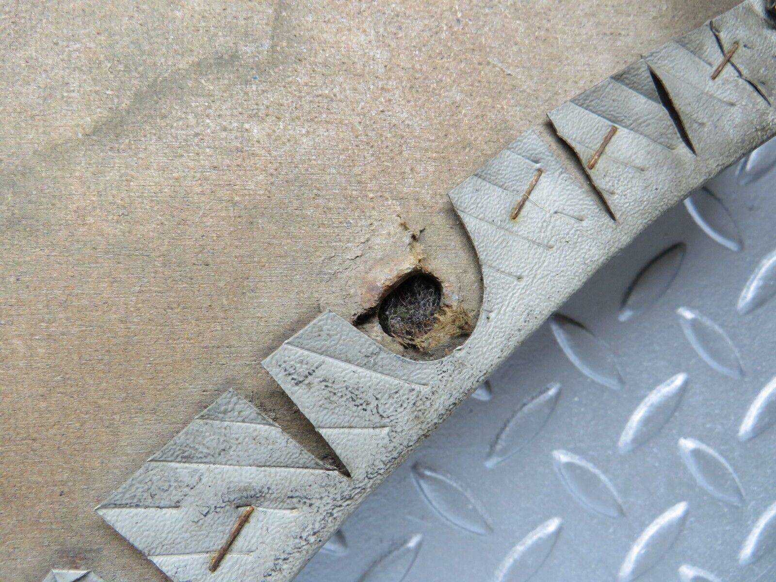 40338 Mercedes-Benz W110 230 Rear Left Door Card Grey