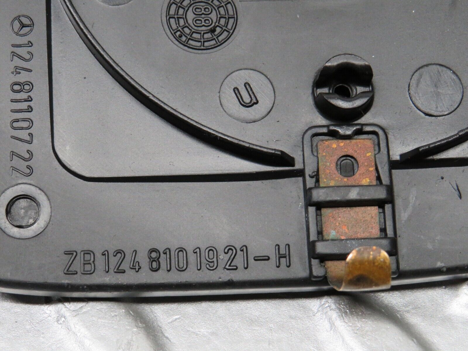 38199 Mercedes-Benz W201 190E 2.0L Heated Mirror Glass Left Side 1248100721