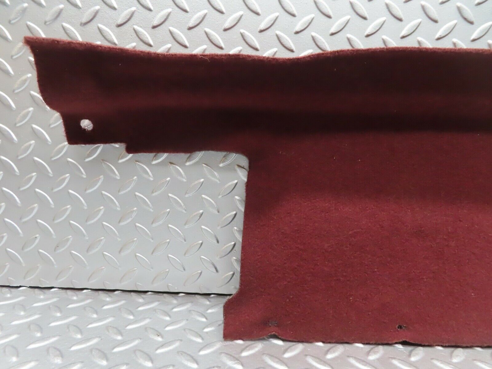 21499 Mercedes-Benz W126 300SE Boot Rear Carpet Cover Burgundy Red 1266940090