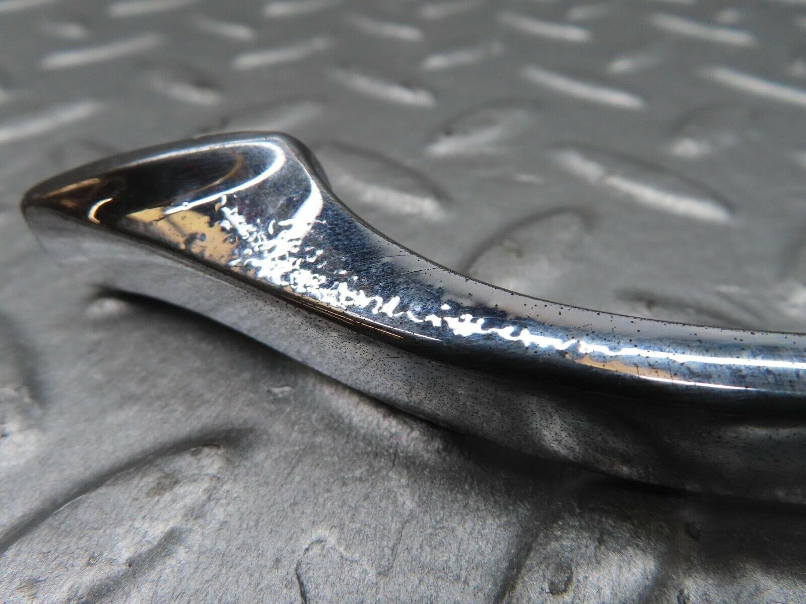 12950 Mercedes-Benz W111 220SE Chrome Door Handle Rear Left 1107660501