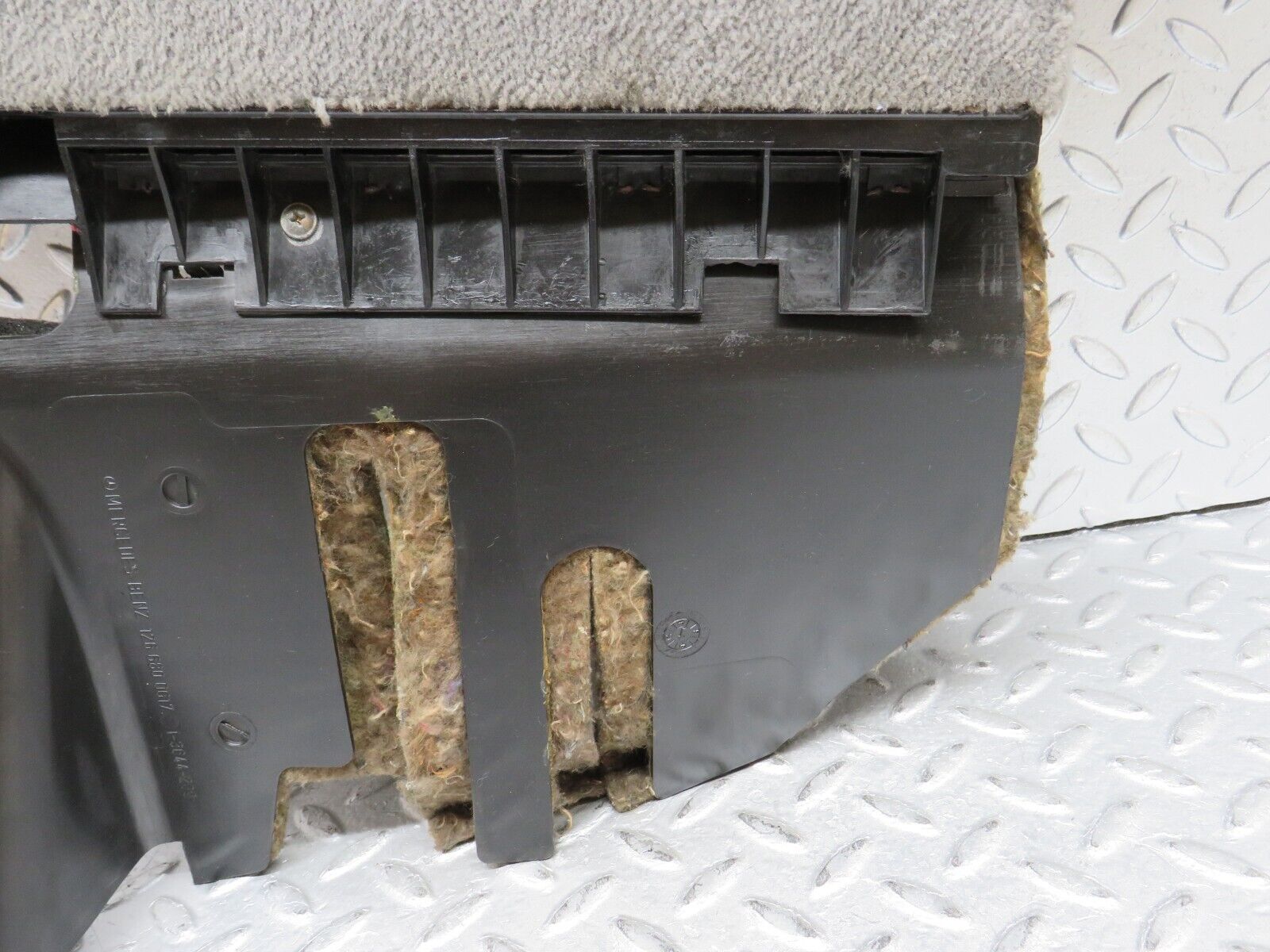 36235 Mercedes-Benz W126 420SE Under Dash Panel Right Grey 1268305244 1268307044 1266800617