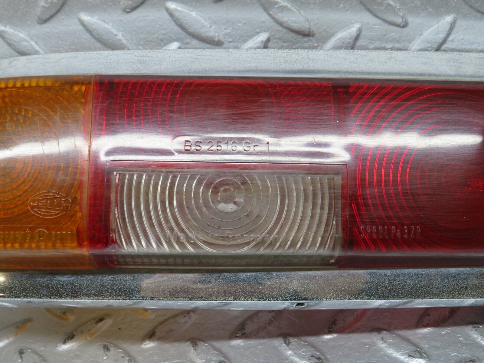 40296 Mercedes-Benz W110 230 Tail Light Lens Hella Right Side BS 2516 Gr1