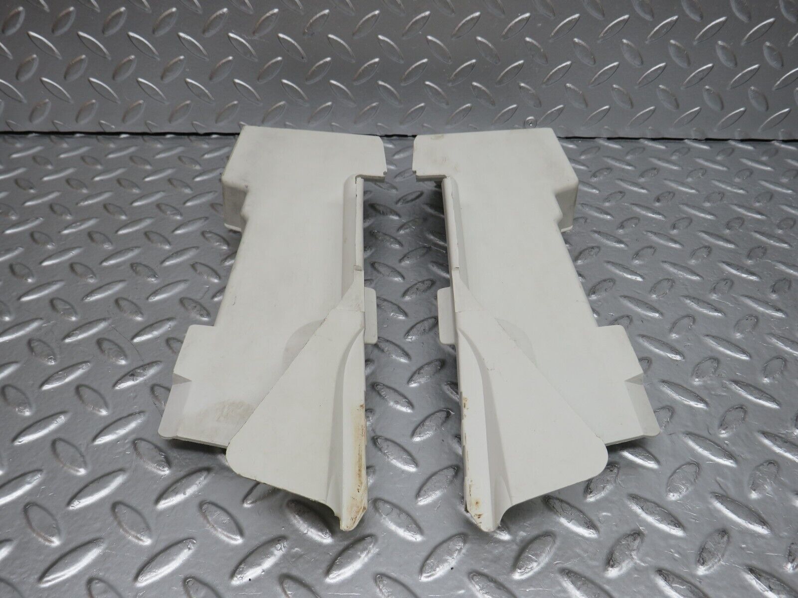 29321 Mercedes-Benz W124 230E Front Door Lock Cover Pair 1247230408 1247230308