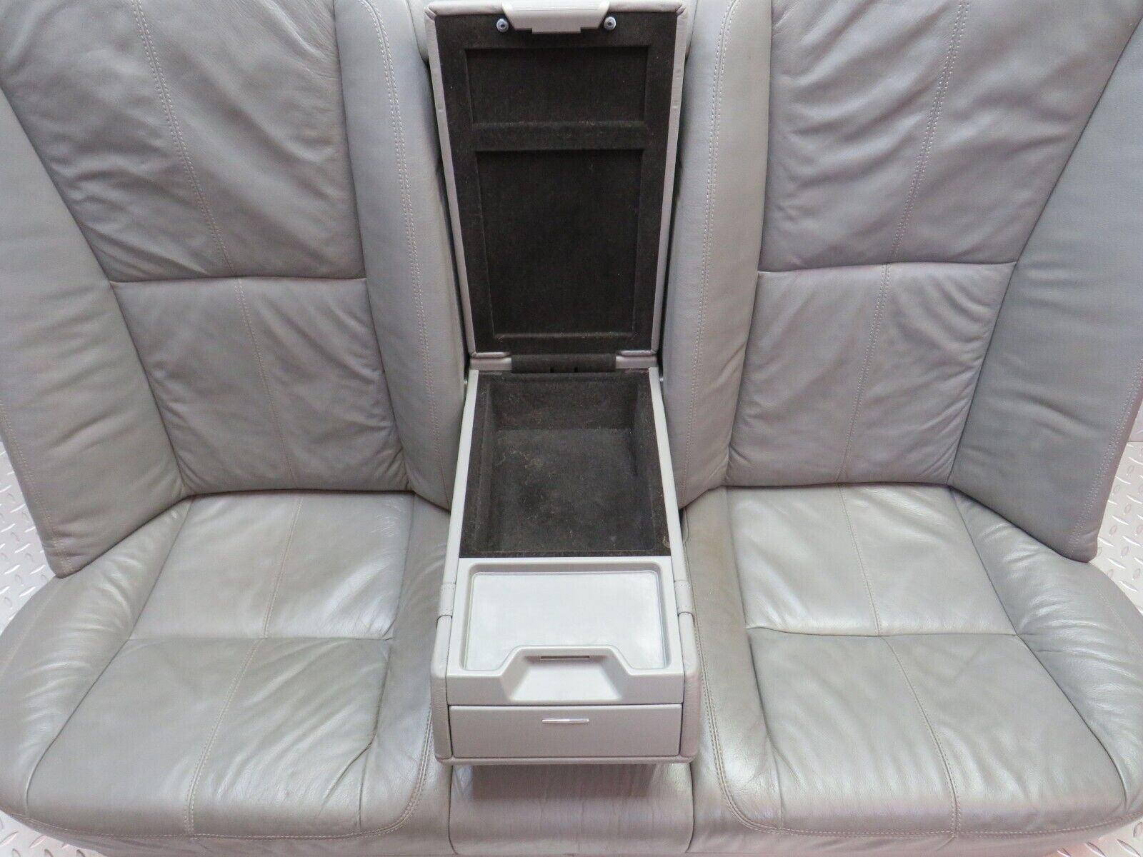 35282 Mercedes-Benz W221 Rear Seat Leather Grey 2219200050 2219200016