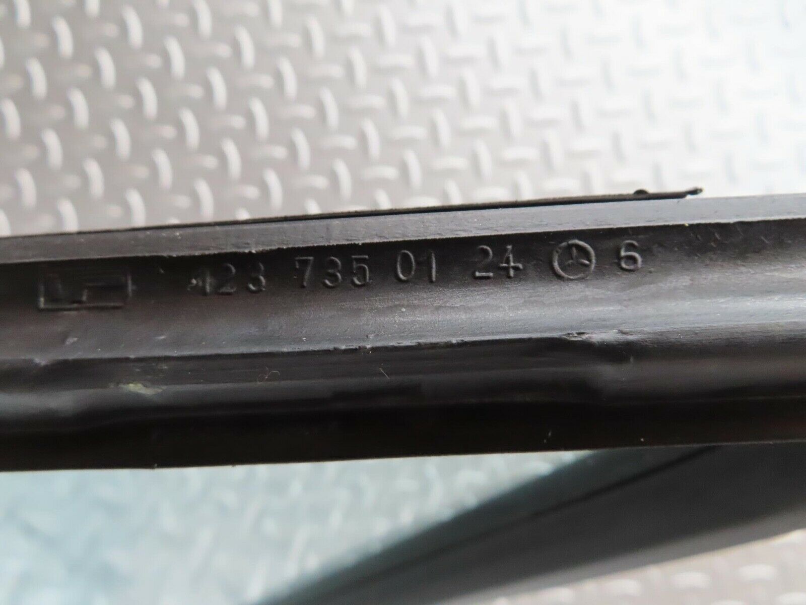 15919 Mercedes-Benz W123 280E Rear Left Quarter Window 1237350124