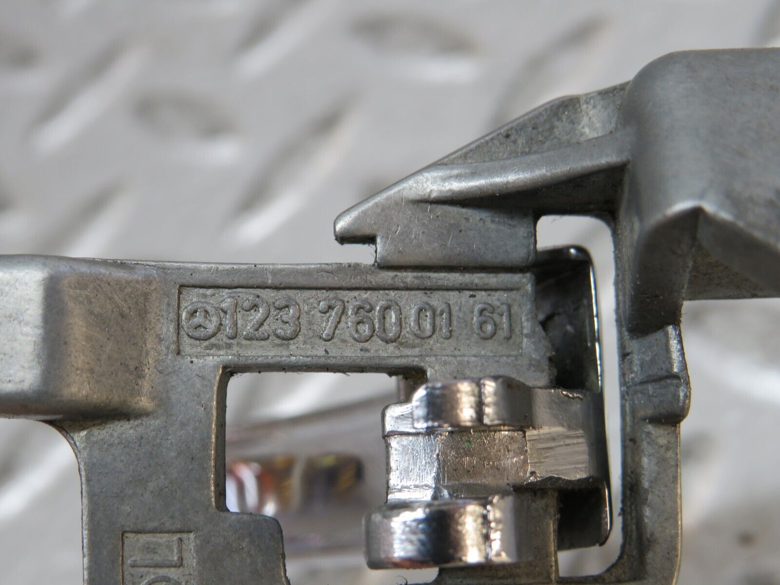 28805 Mercedes-Benz W123 230E Left Door Opener Door Handle 1237600161