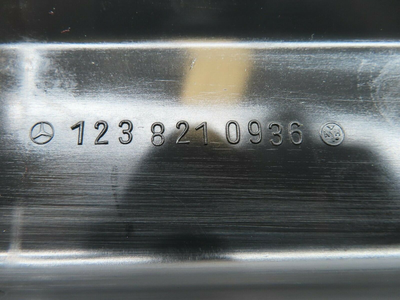 15291 Mercedes-Benz W123 230E Cable Channel Cover Front Left 1238210936