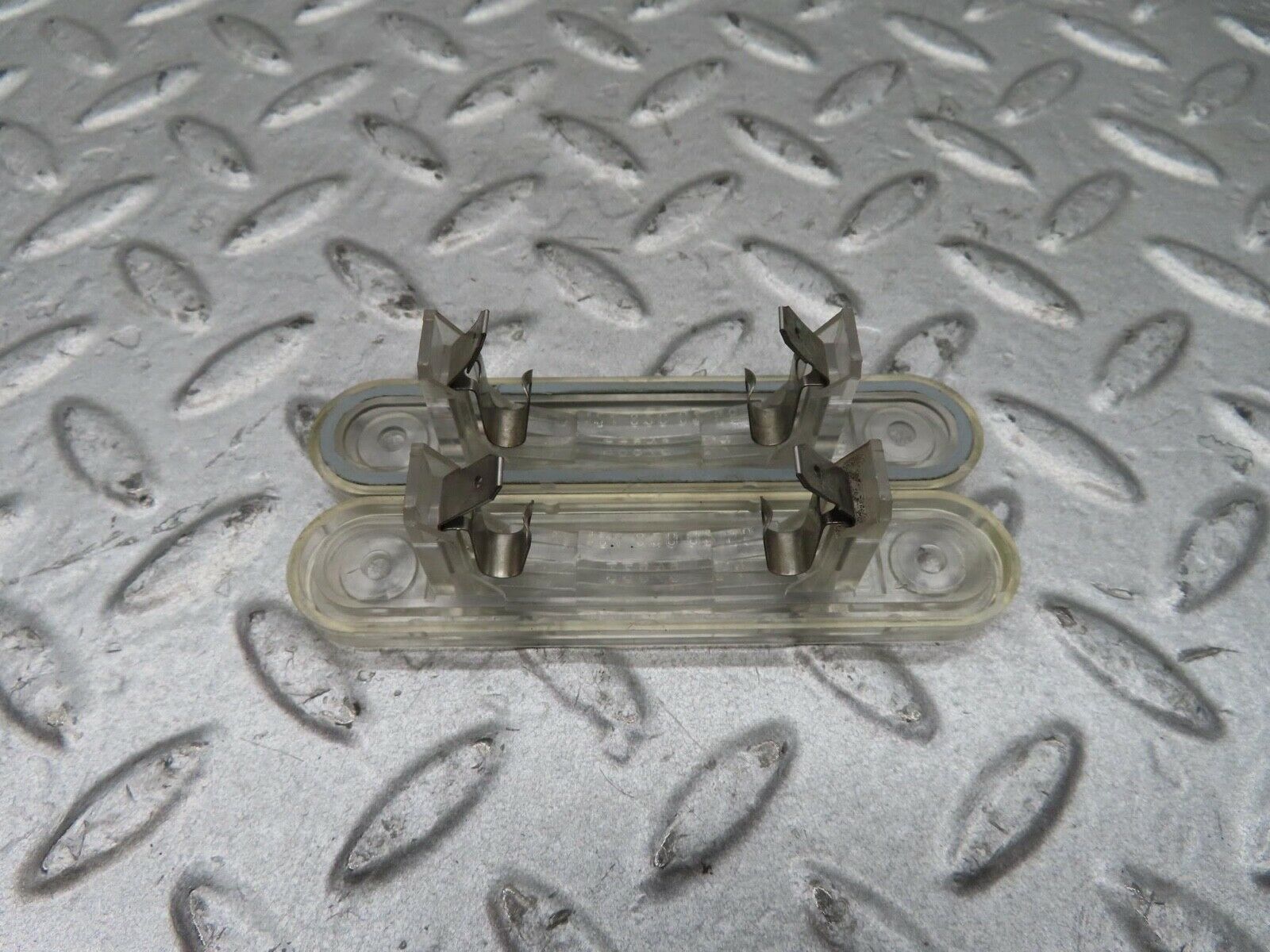 14728 Mercedes-Benz W201 190E number Plate Lights Pair 1248200256