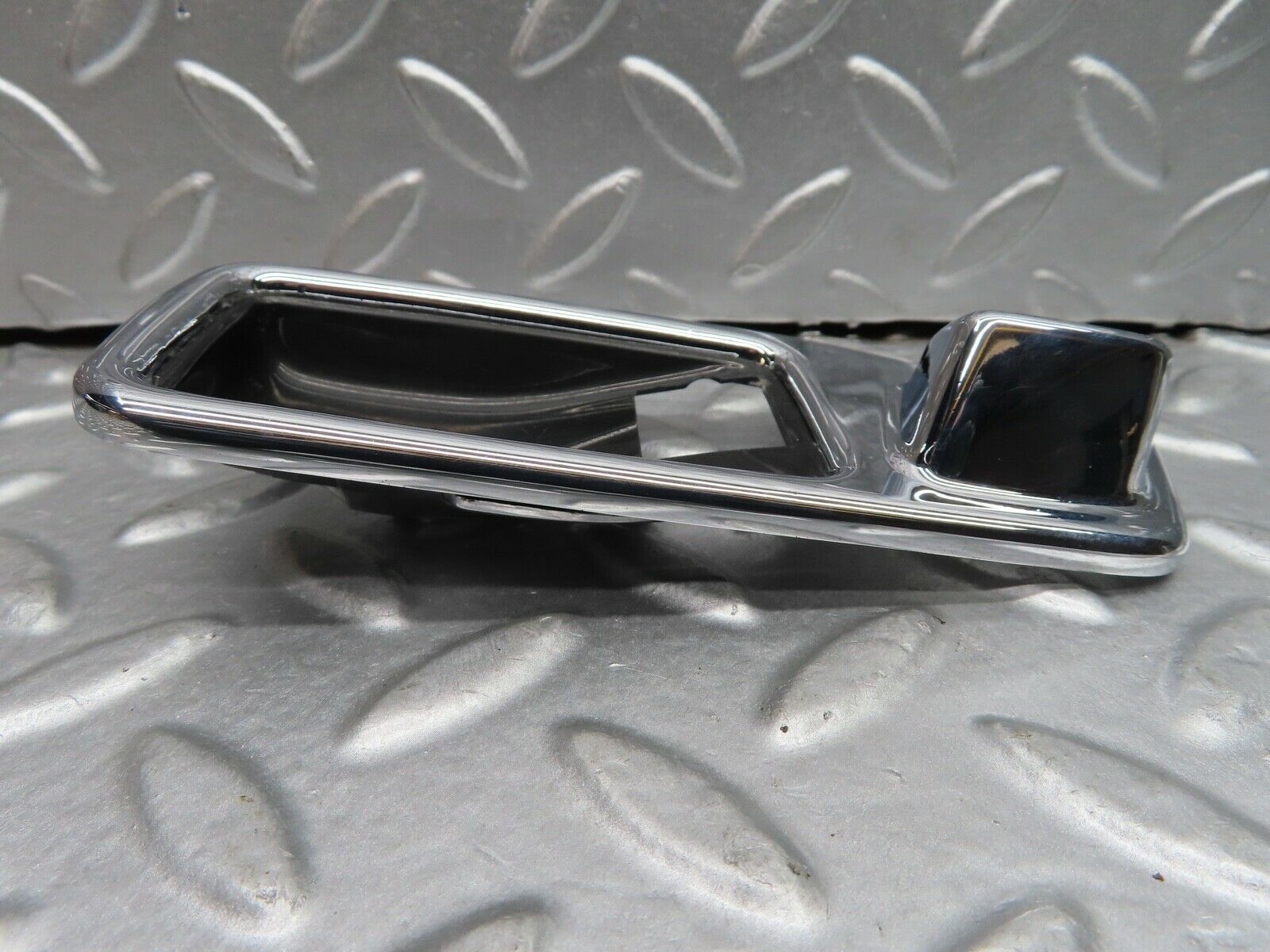 21079 Mercedes-Benz W123 230E Chrome Frame For Door Opener Left 1167660111