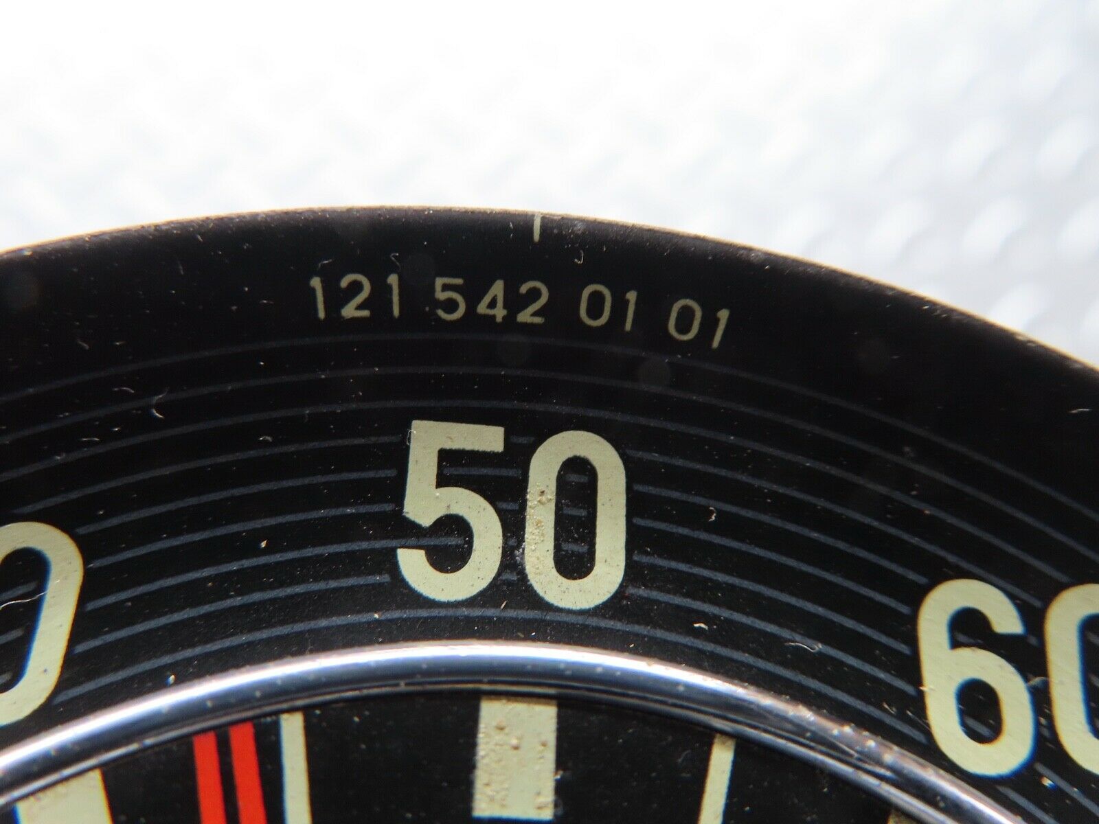 18984 Mercedes-Benz W121 190b Ponton Speedometer VDO 1215420101