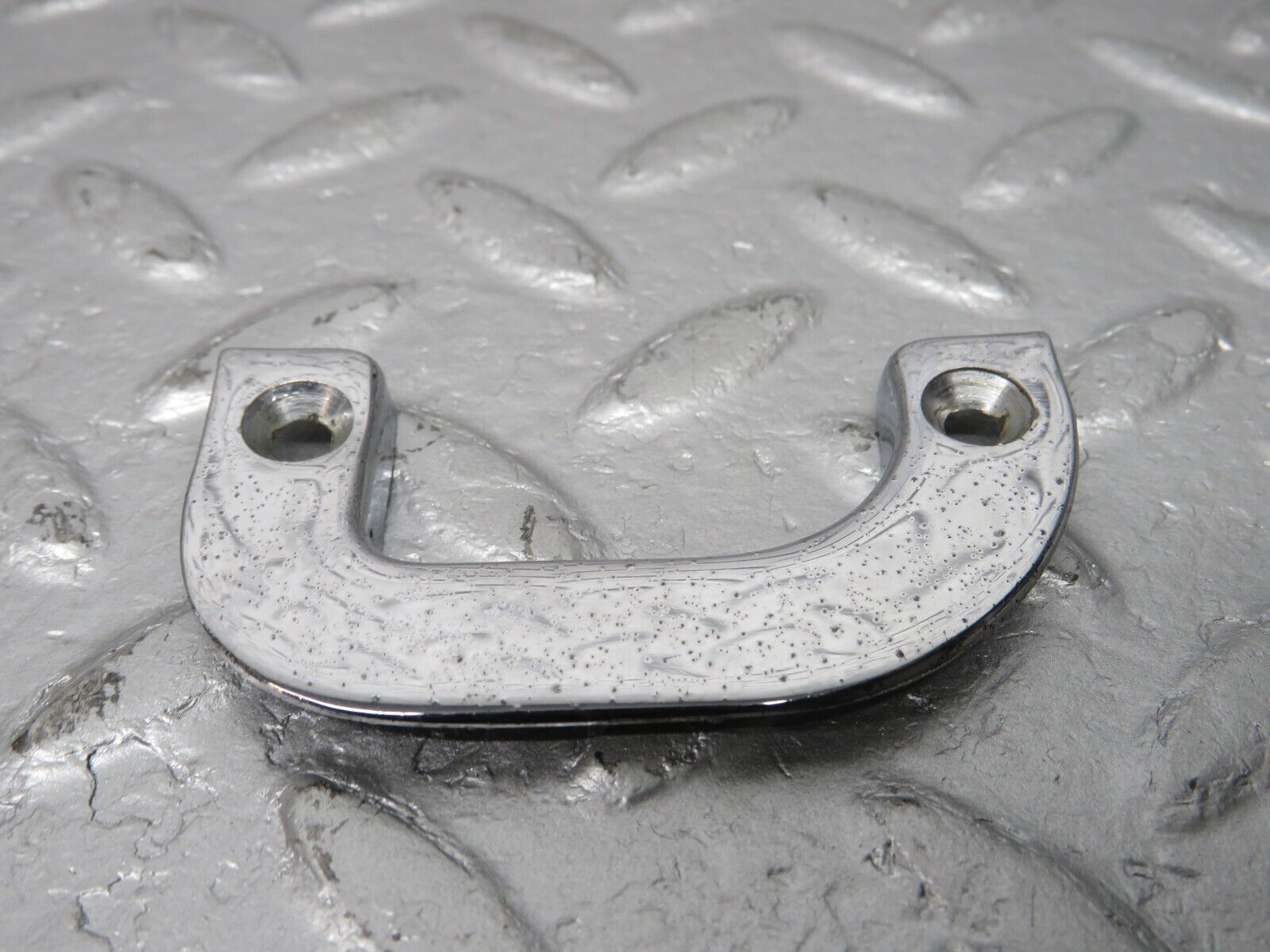 40249 Mercedes-Benz W110 230 Left Interior Chrome Door Latch Trim