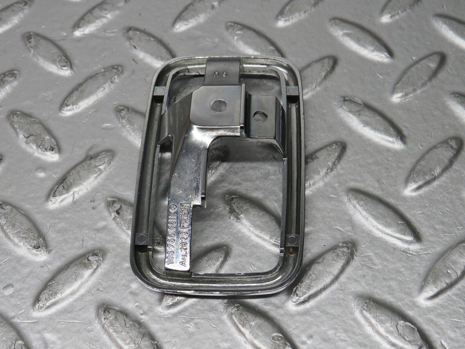 32189 Mercedes-Benz W123 230E Chrome Frame For Door Opener Right 1087660611