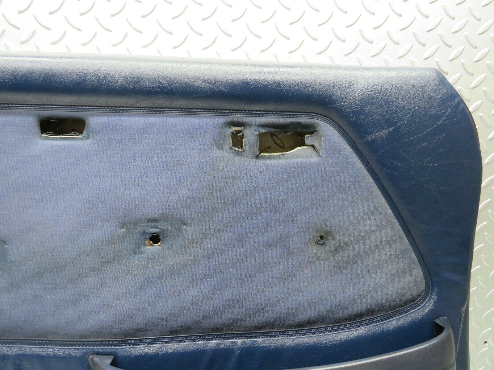 22935 Mercedes-Benz C123 230CE Coupe Front Left Door Card Blue