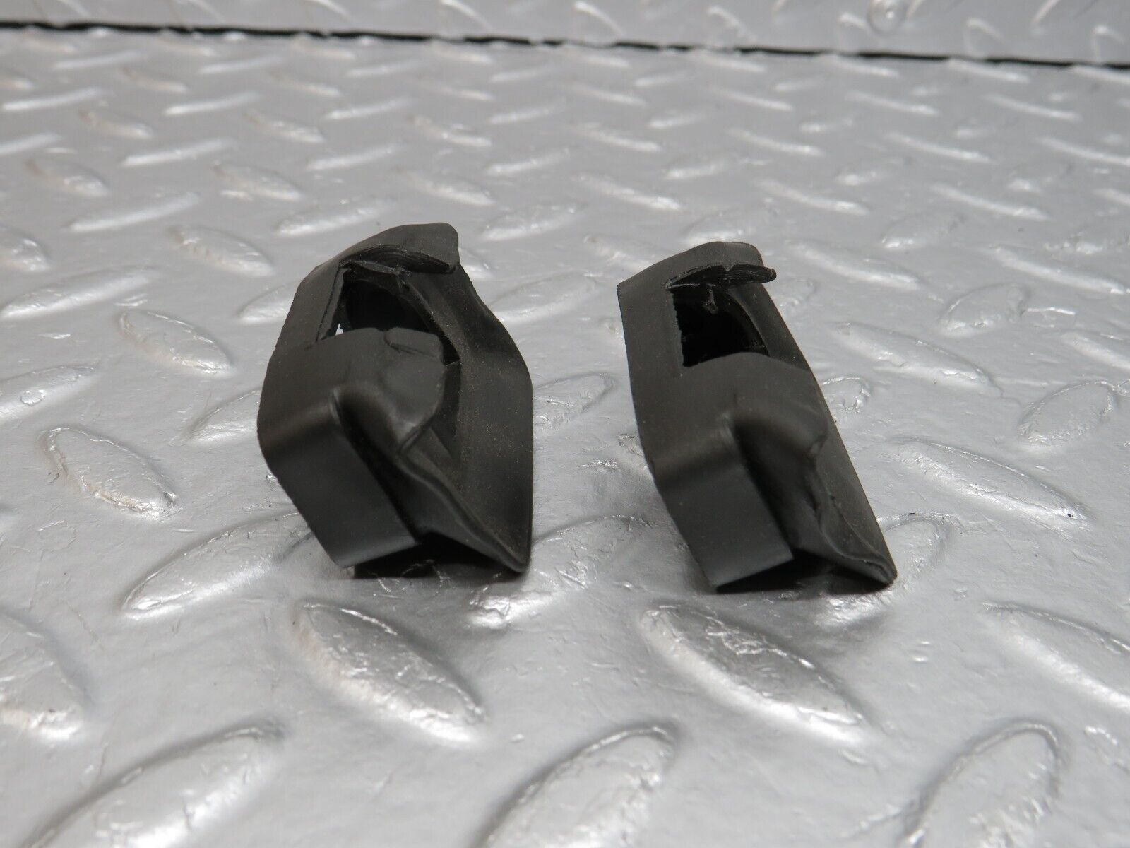 39767 Mercedes-Benz R129 320SL Coupe Door Check Strap Rubber Seal 2x 2017270430