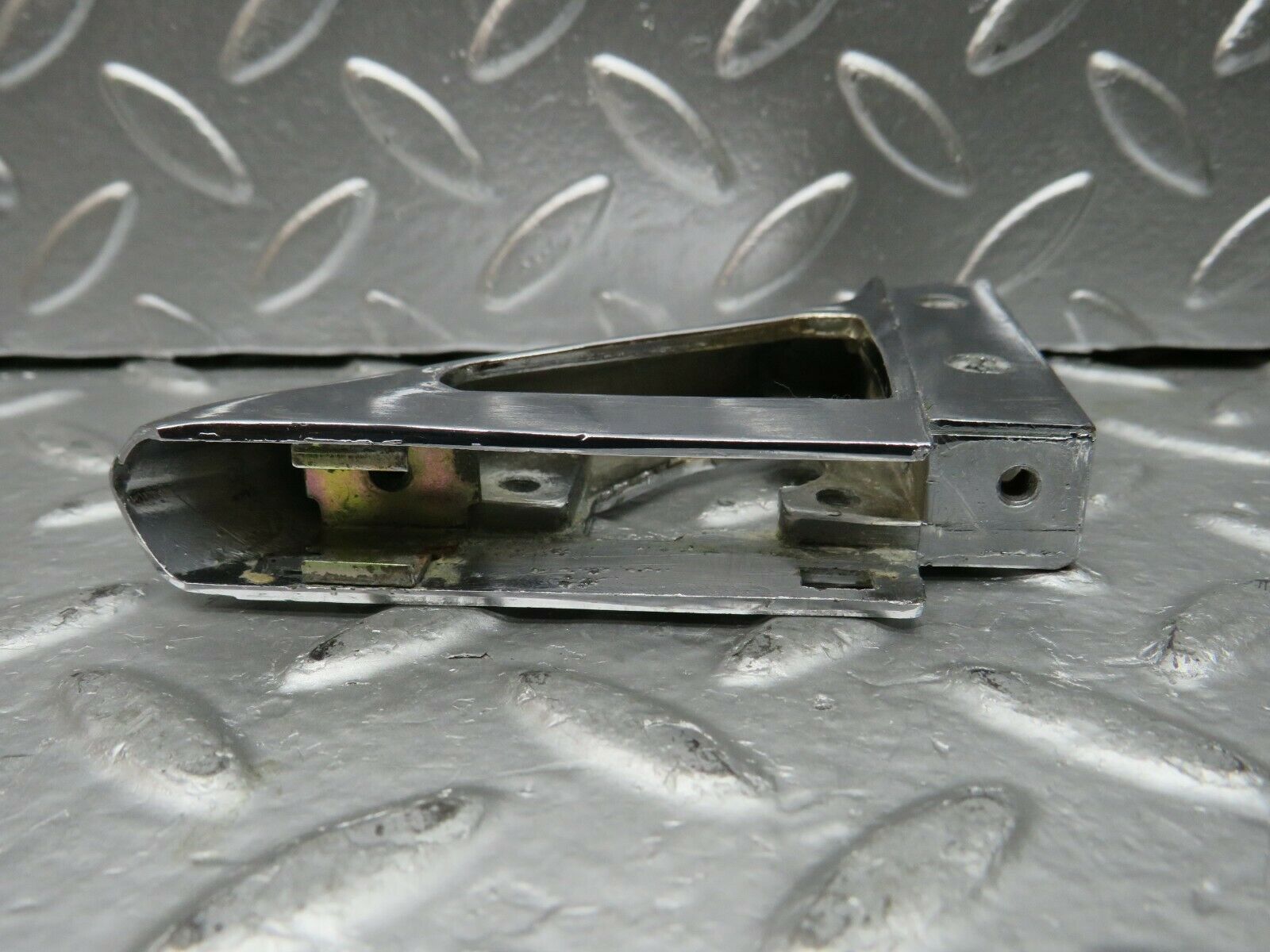 22753 Mercedes-Benz C107 450SLC Coupe Right Wing Mirror Triangle Chrome Bracket