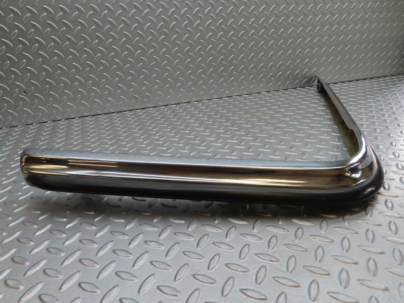 14312 Mercedes-Benz W116 350SE Rear Right Upper Bumper Chrome 1168800871