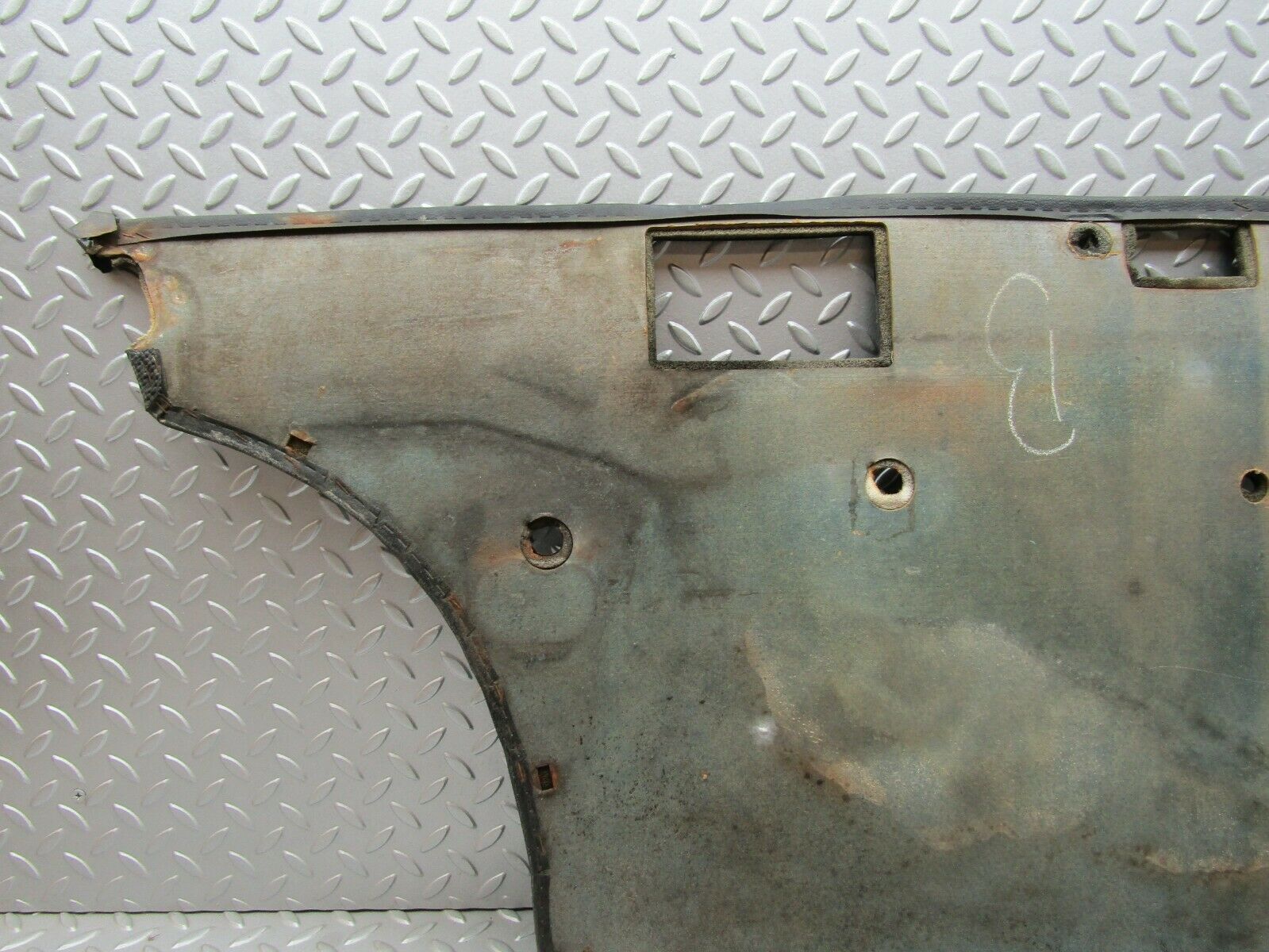 3267 Mercedes-Benz W115 220D Rear Right Door Card Black