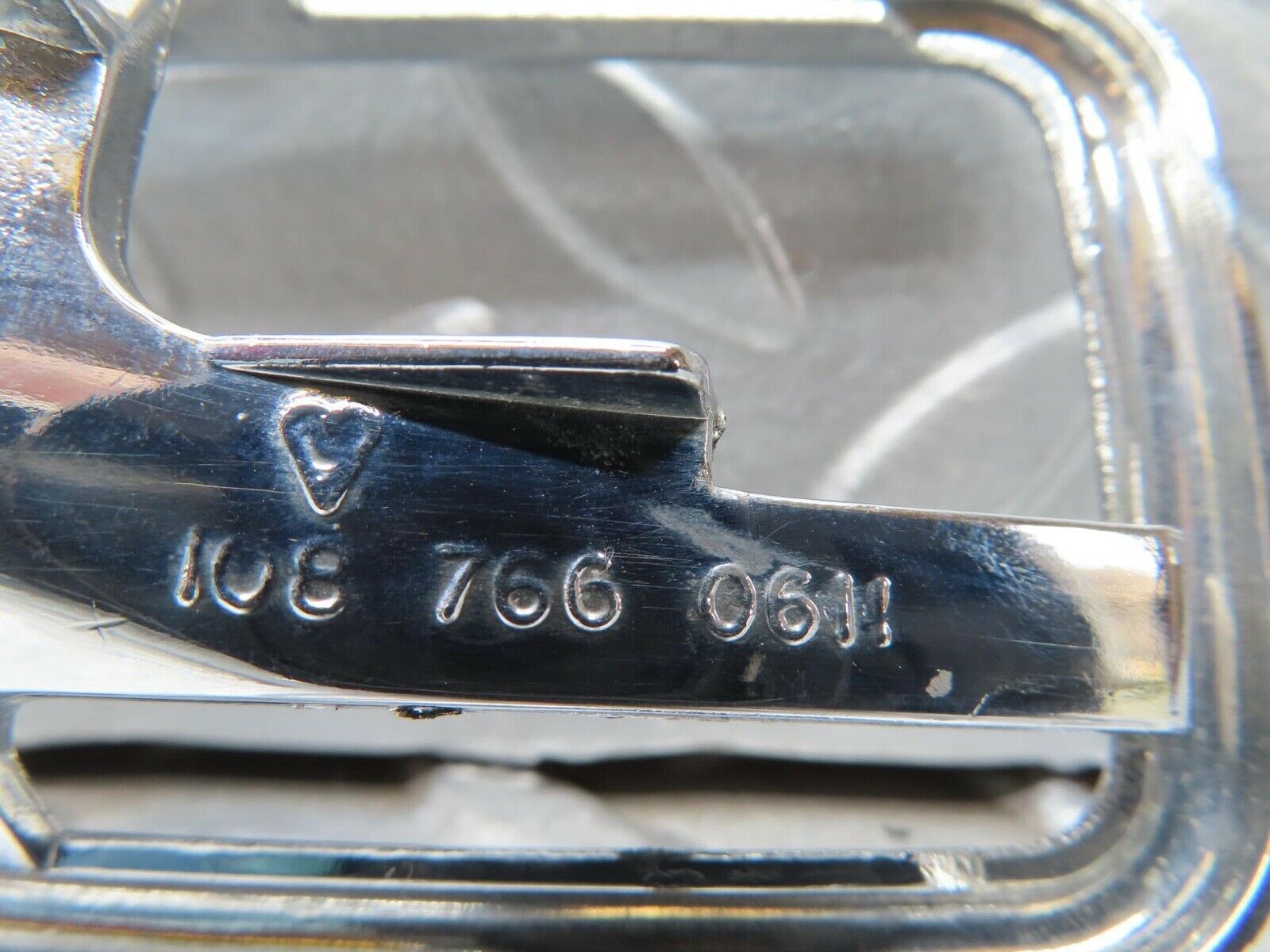 16057 Mercedes-Benz W123 280E Chrome Frame For Door Opener Right 1087660611