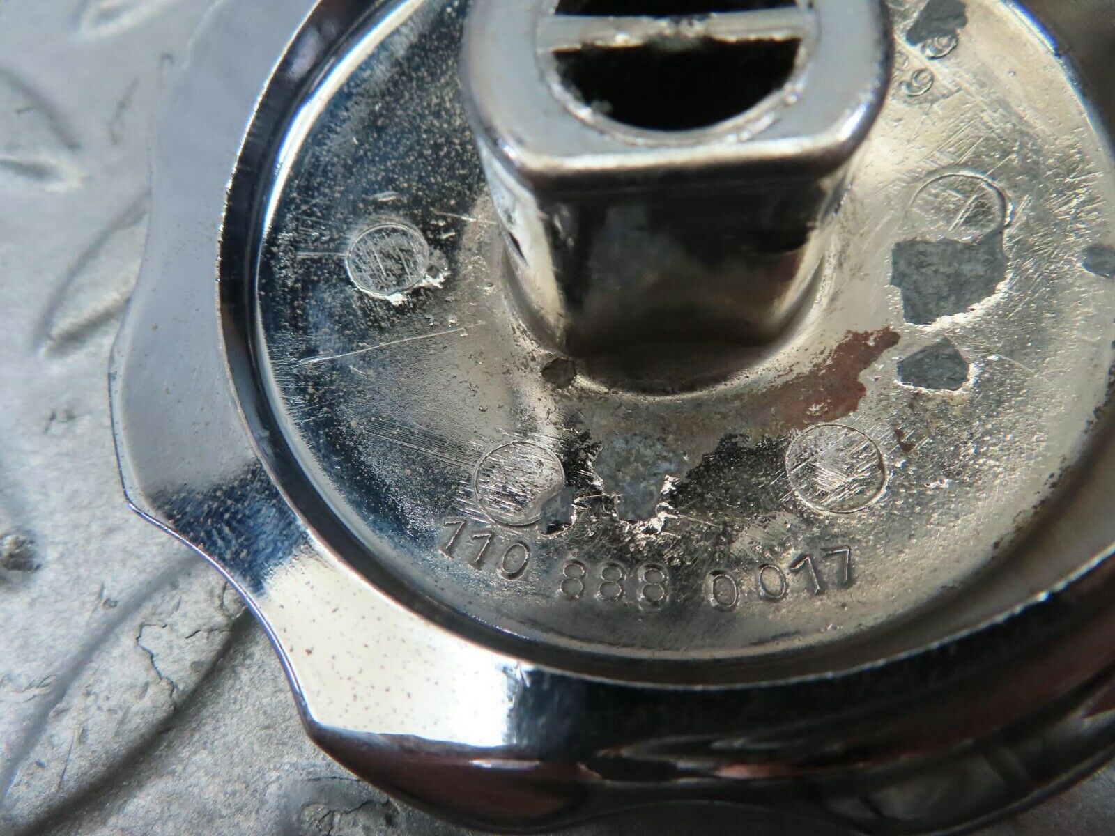 8709 Mercedes-Benz W108 Front Emblem Badge Base Holder 1108880017