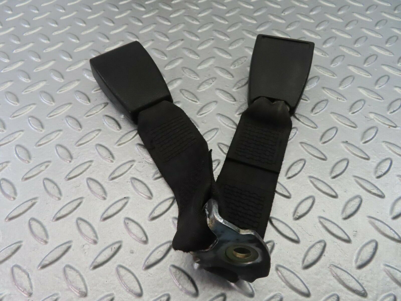 9972 Mercedes-Benz C123 230CE Coupe Rear Seat Belt Set With Buckles 1238607885