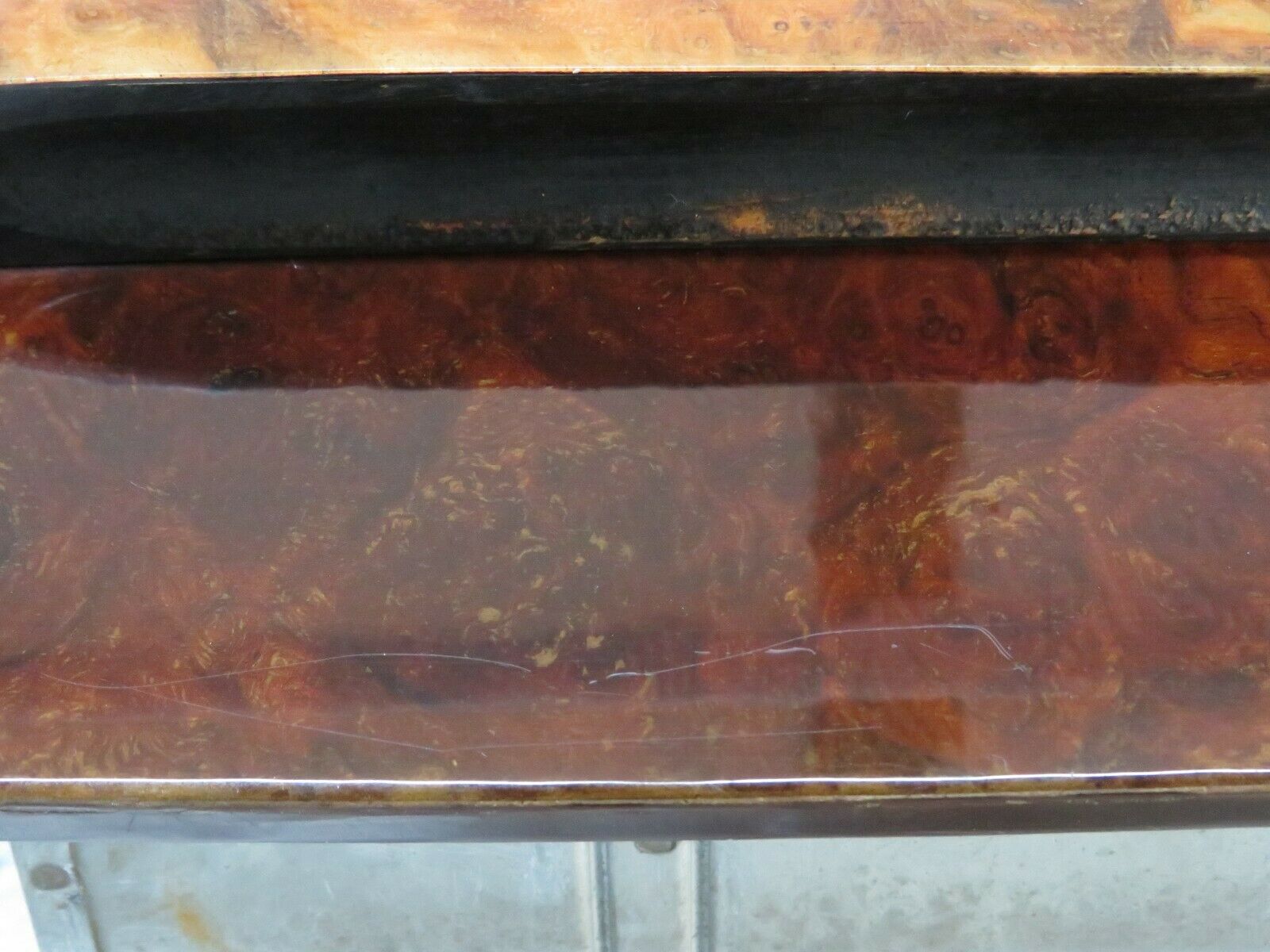 23735 Mercedes-Benz C107 450SLC Coupe Centre Console Ashtray Wood Finish