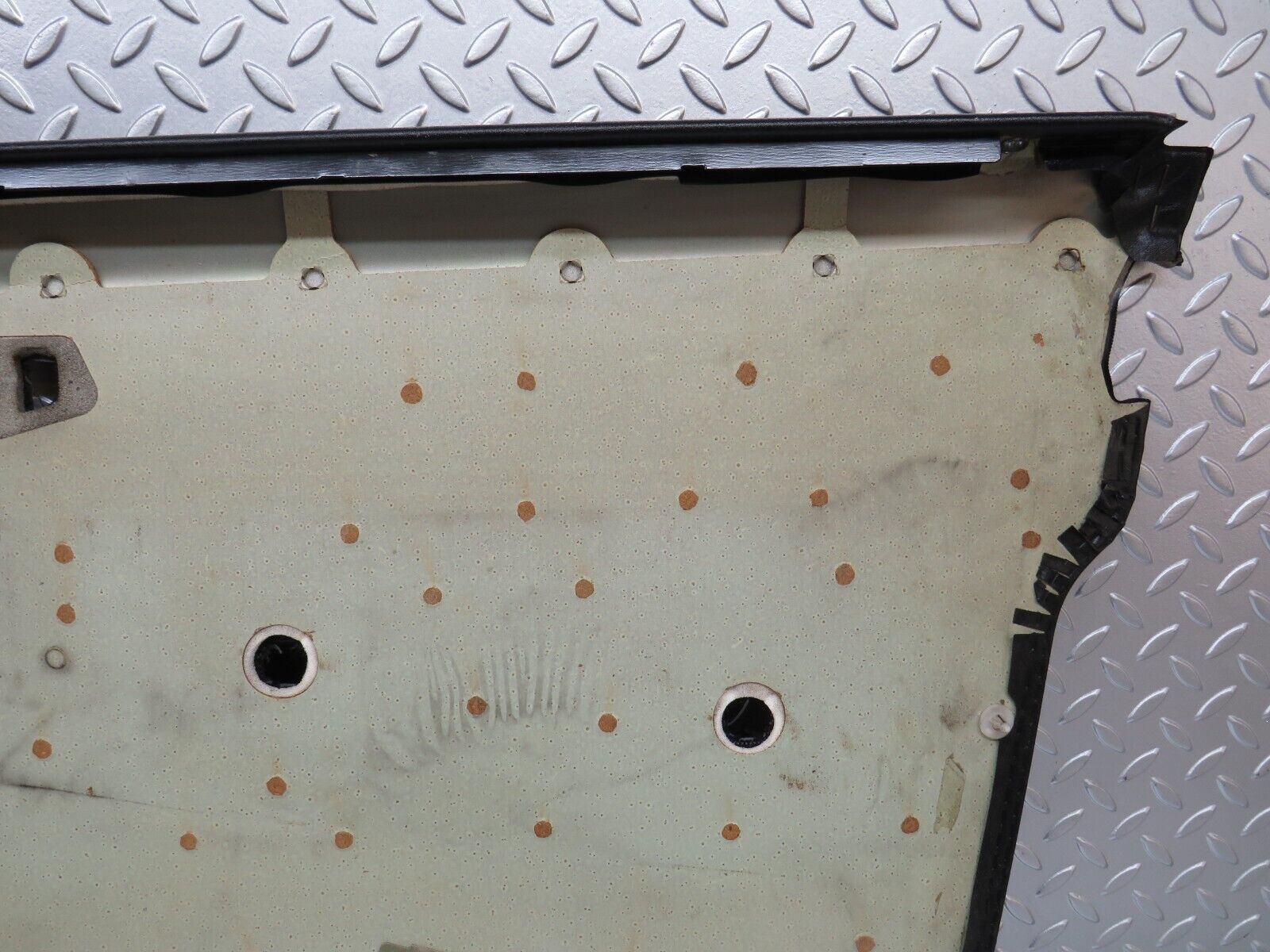 28203 Mercedes-Benz S123 240D Wagon Front Left Door Card Black