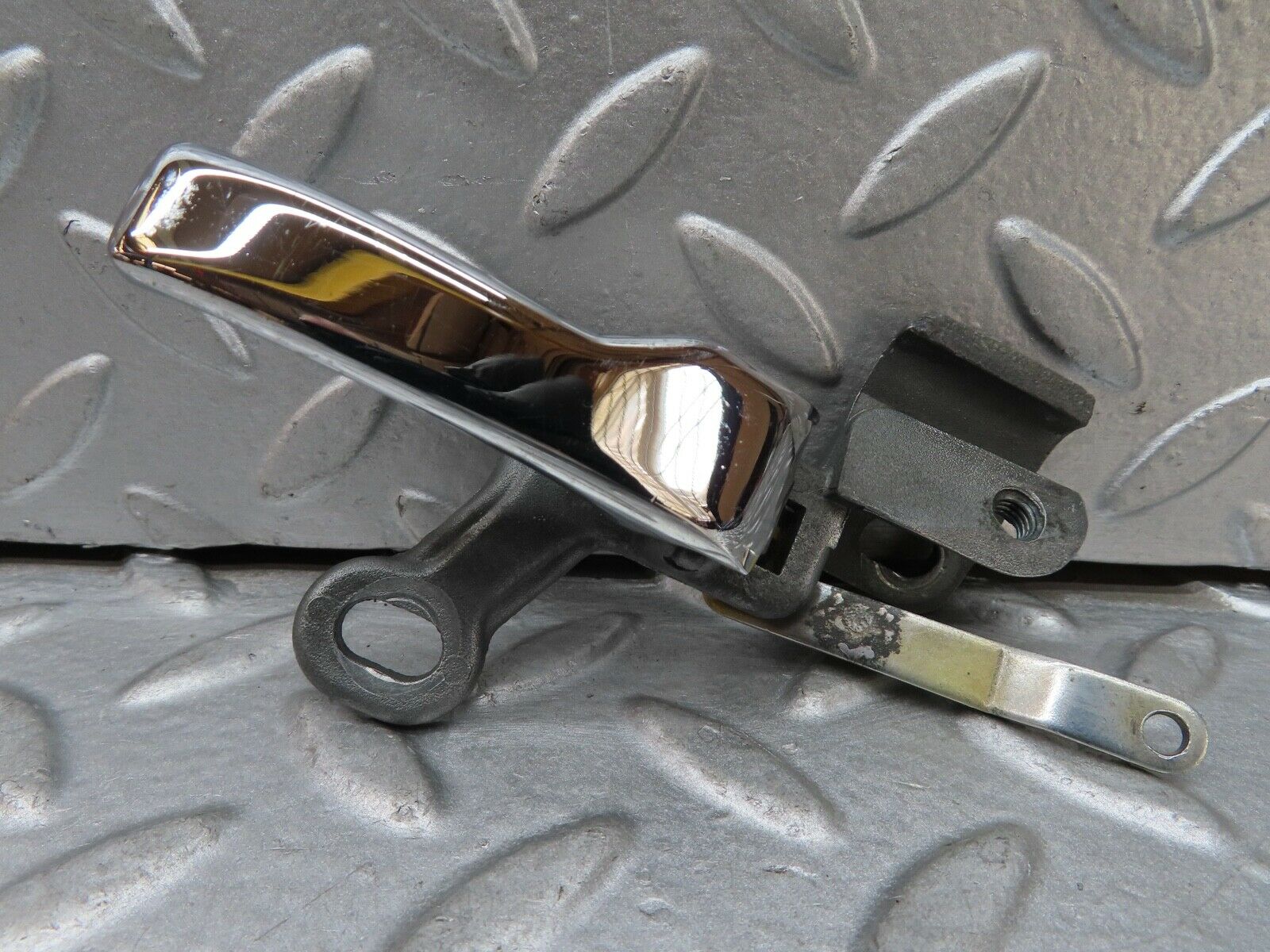 17568 Mercedes-Benz W116 450SEL Rear Right Interior Chrome Door Handle