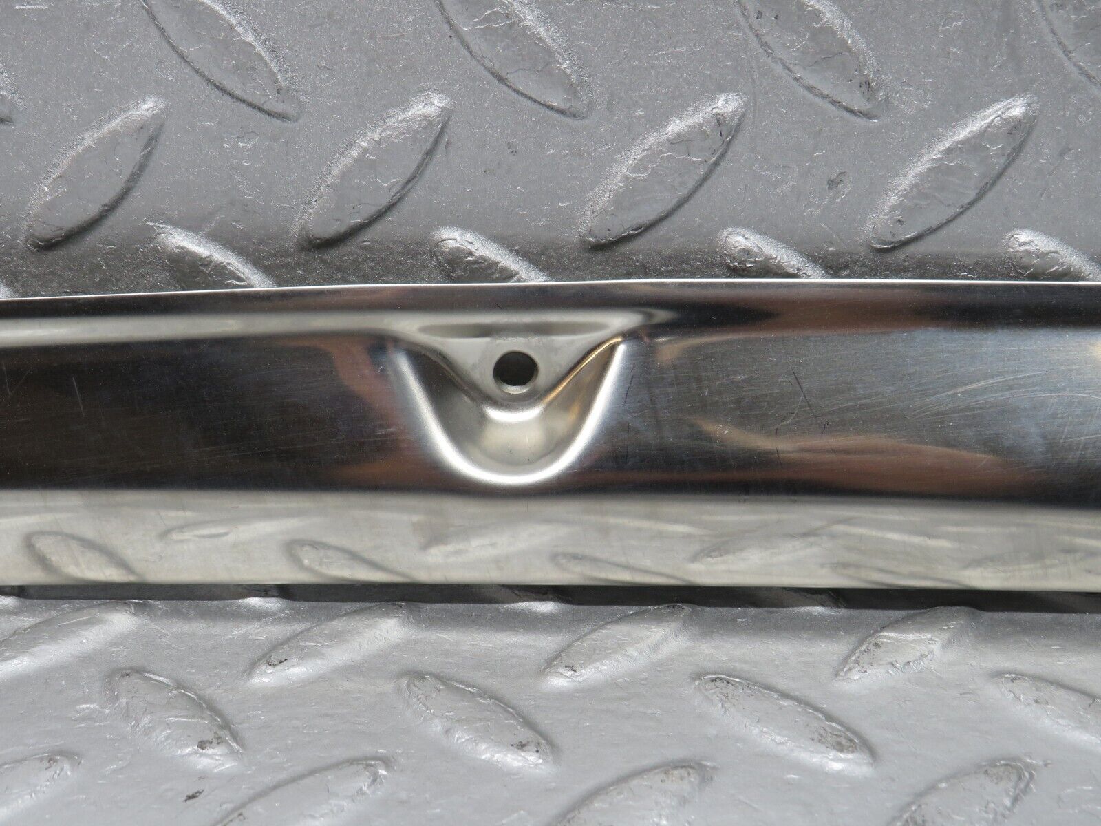 38594 Mercedes-Benz R129 280SL Coupe Folding Top Chrome Top Cover Trim Left