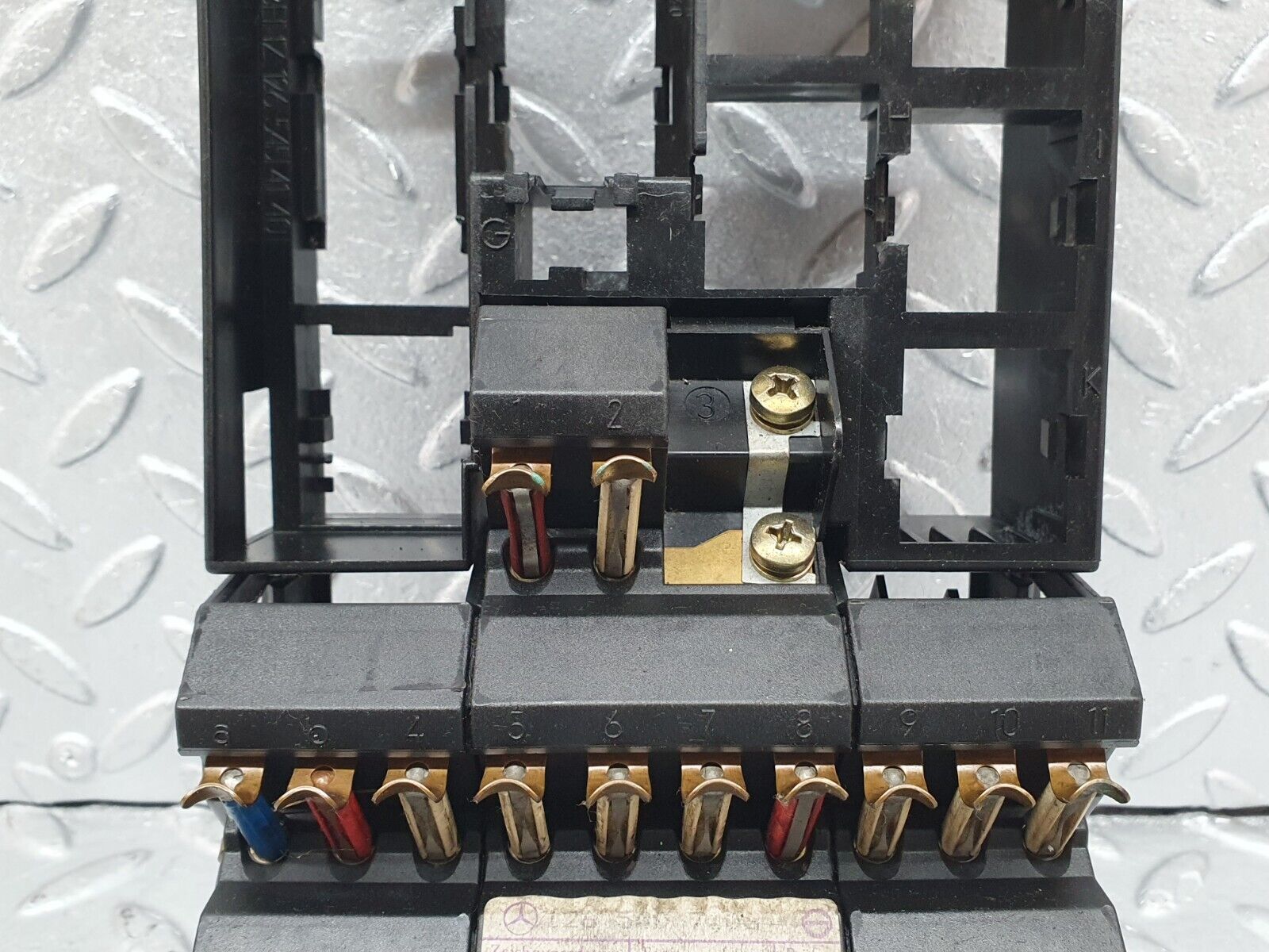 41210 Mercedes-Benz W126 300SE Fuse Box 1265407206 1265400850 1265454140