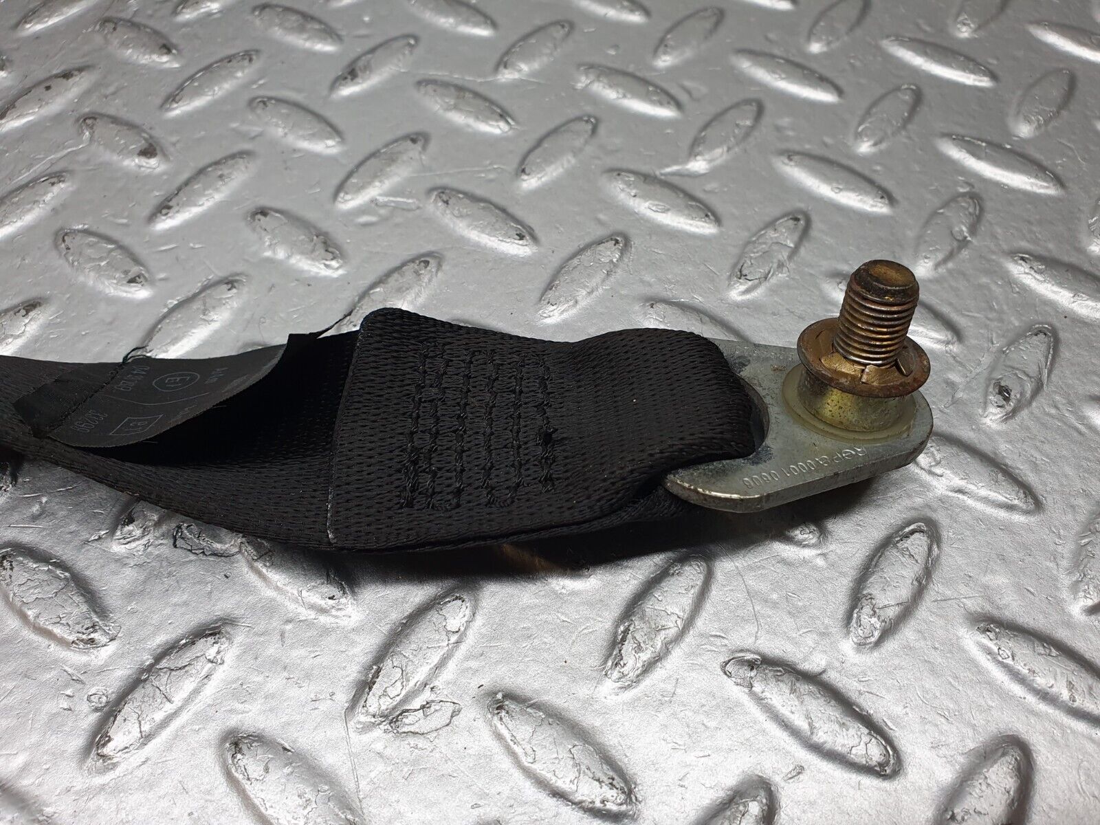 41269 Mercedes-Benz W126 300SE Front Left Seat Belt With Buckle 1268603986