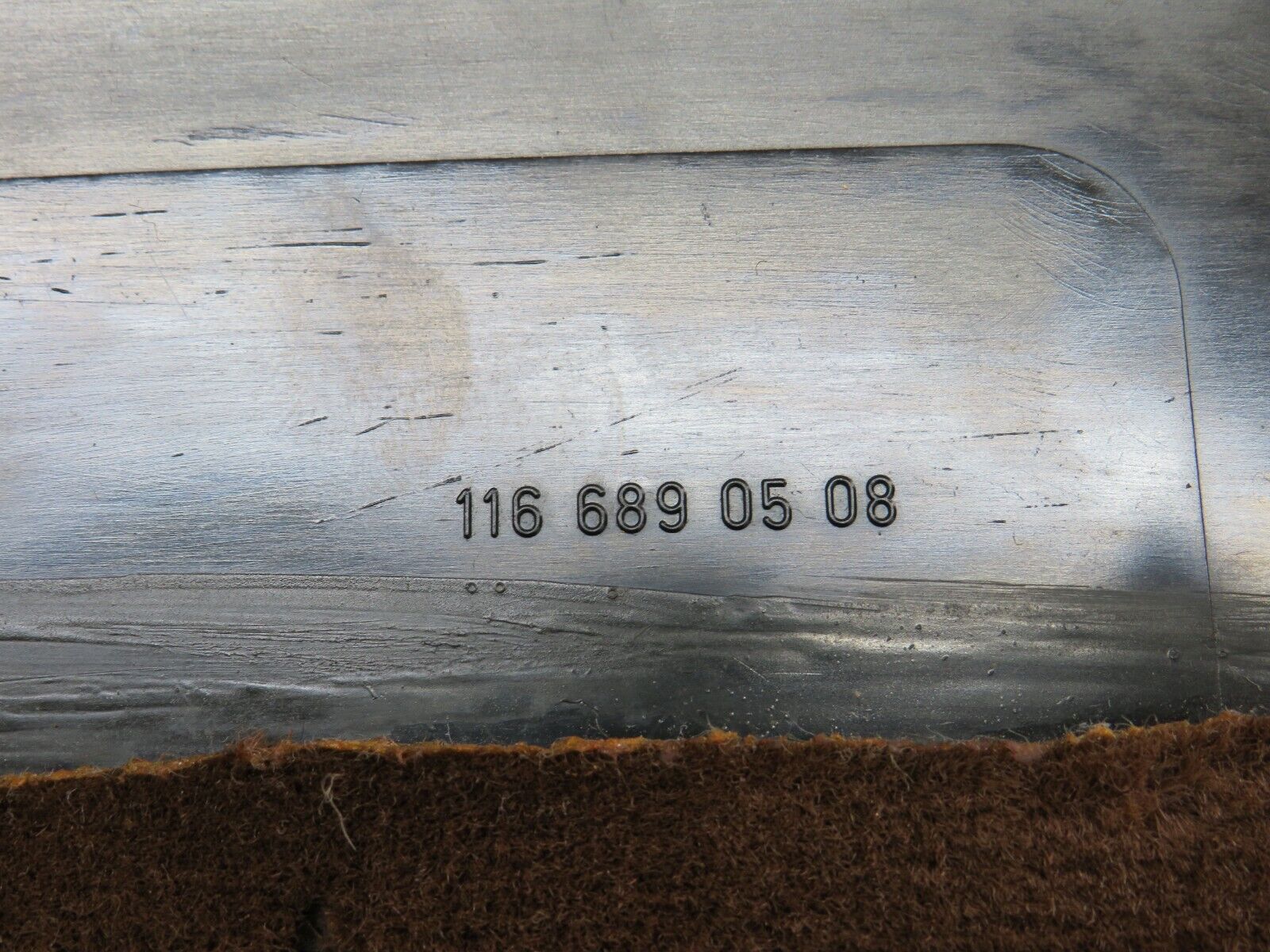 26166 Mercedes-Benz W116 450SE Under Dashboard Trim Panel Left 1166890508