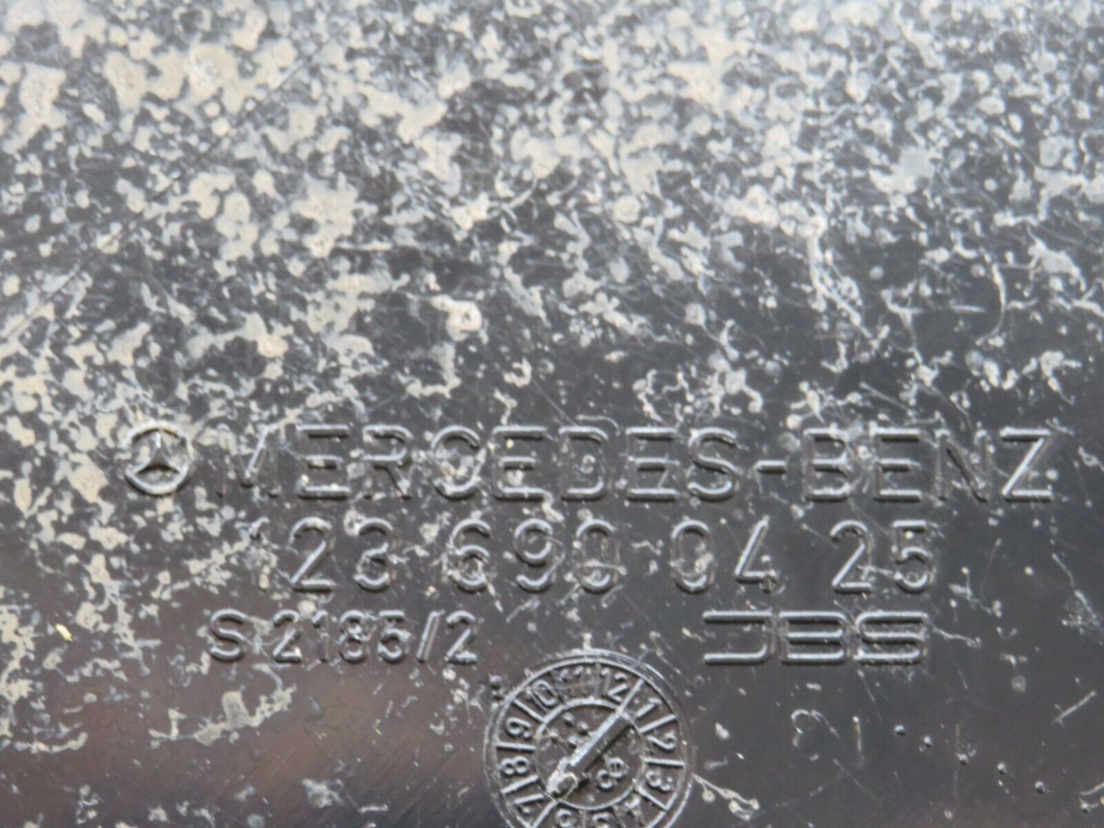 28561 Mercedes-Benz W123 230E C Pillar Panel Right Side Palomino 1236900425