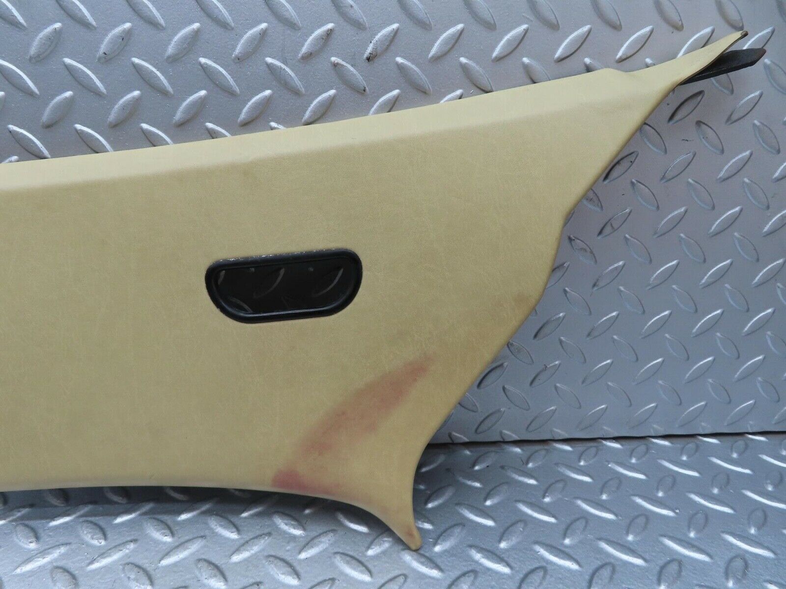 13437 Mercedes-Benz W123 200 C Pillar Cover Panel Right Beige 1236900425