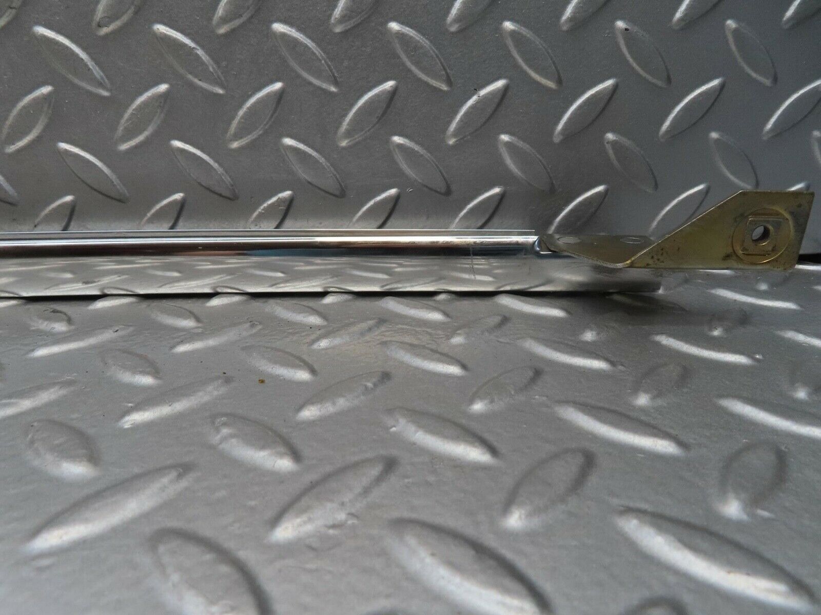 15436 Mercedes-Benz W123 230E Rear Right Door Rear Chrome Window Channel