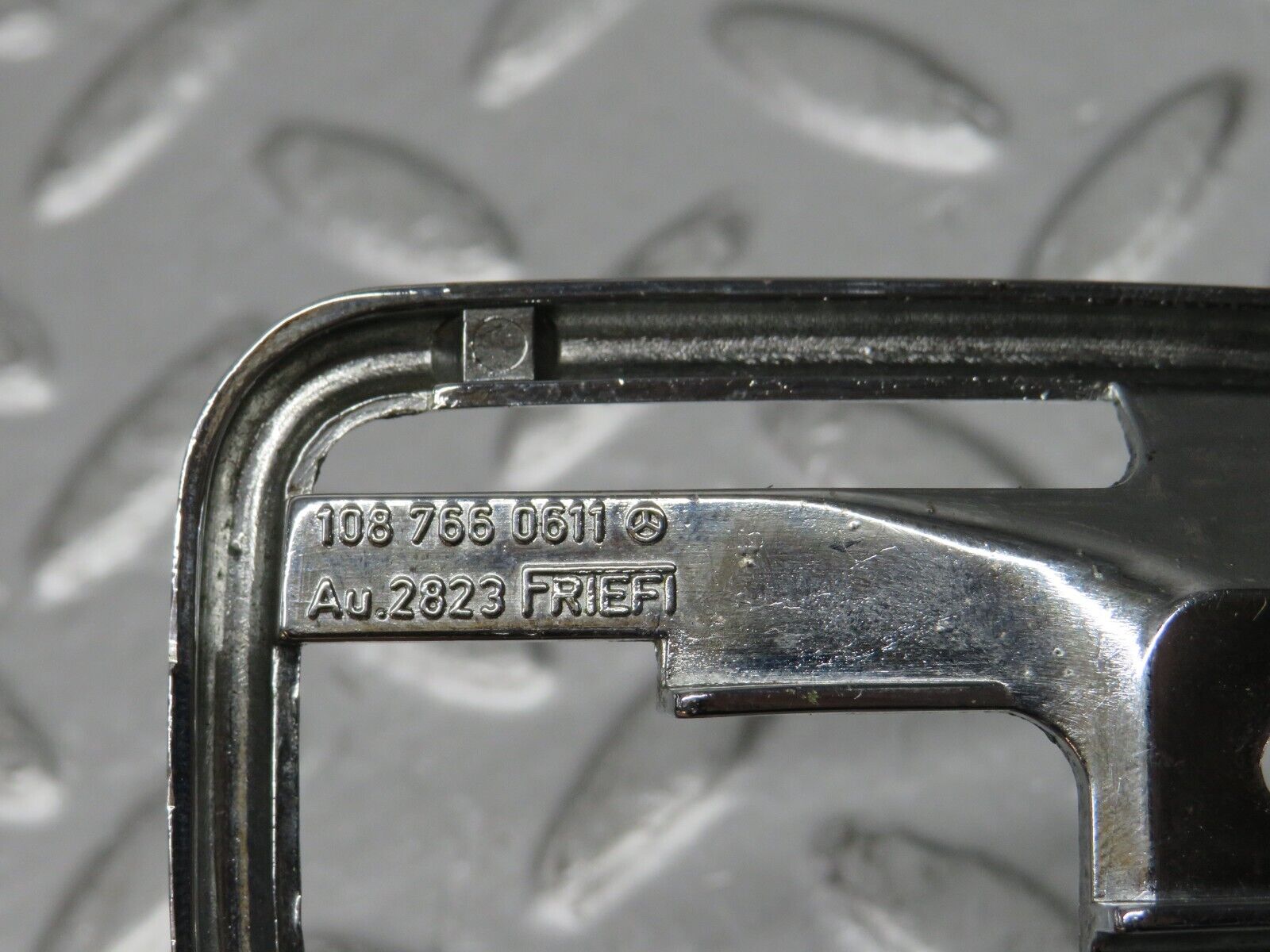 32189 Mercedes-Benz W123 230E Chrome Frame For Door Opener Right 1087660611