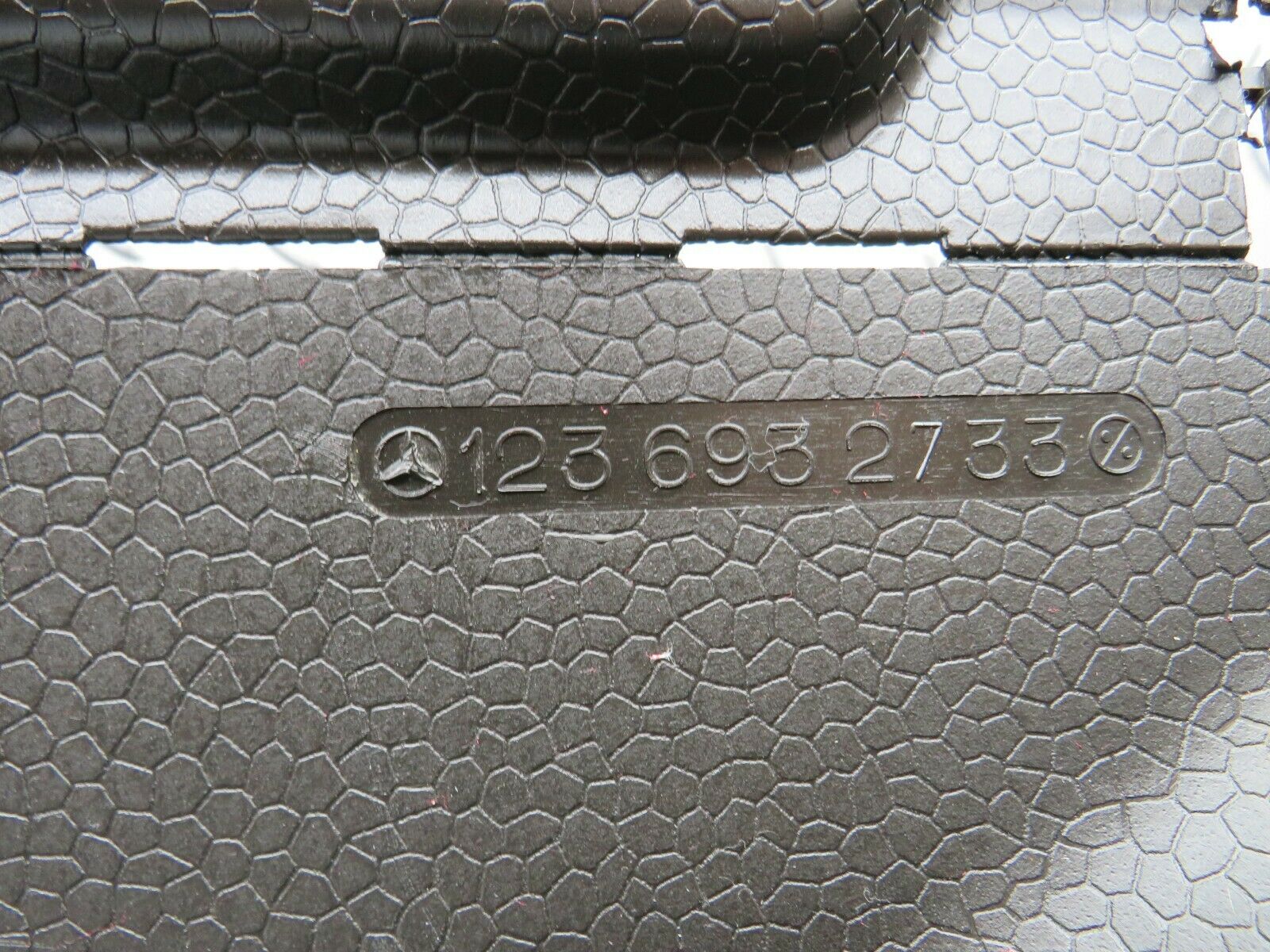 24184 Mercedes-Benz W123 280E Trunk Cover Panel Left Side 1236932733