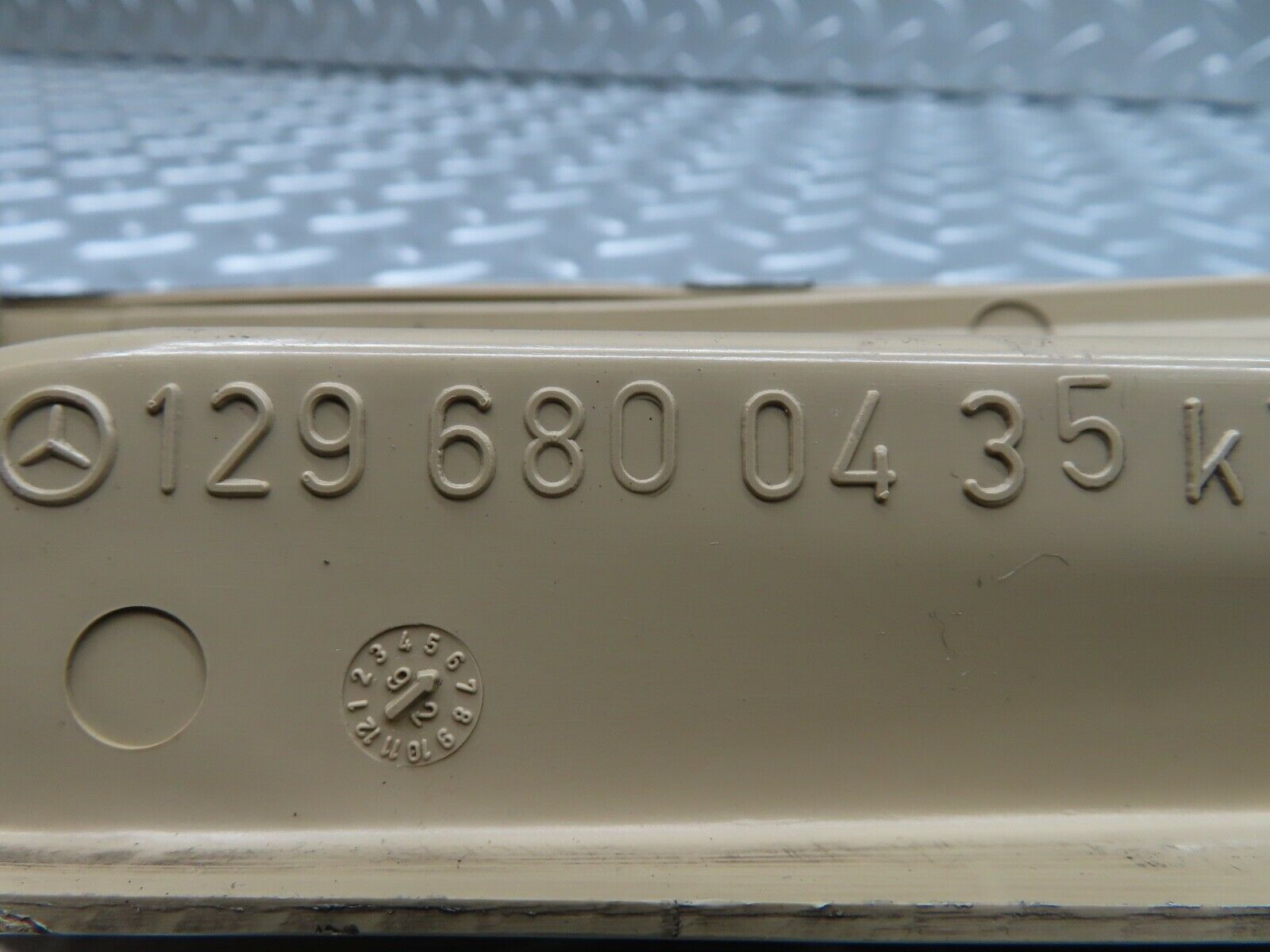 20016 Mercedes-Benz R129 300SL Coupe Right Door Sill Cream 1296800435