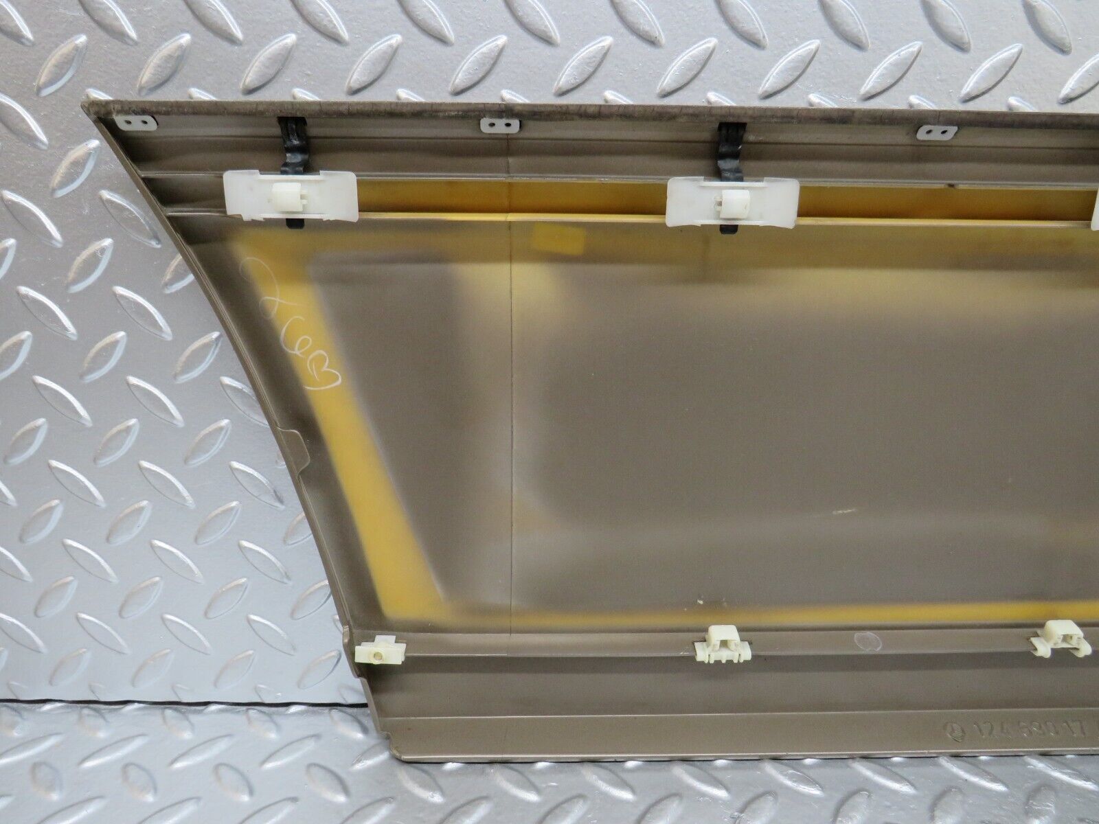 29252 Mercedes-Benz W124 230E Rear Left Door Lower Moulding 1246901740