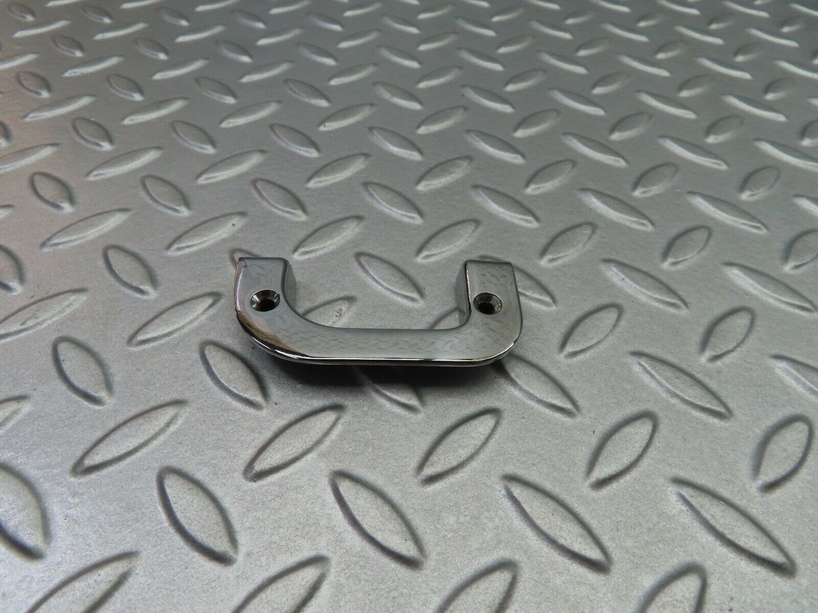 5842 Mercedes-Benz W123 200 Right Interior Chrome Door Latch Trim 1237230224