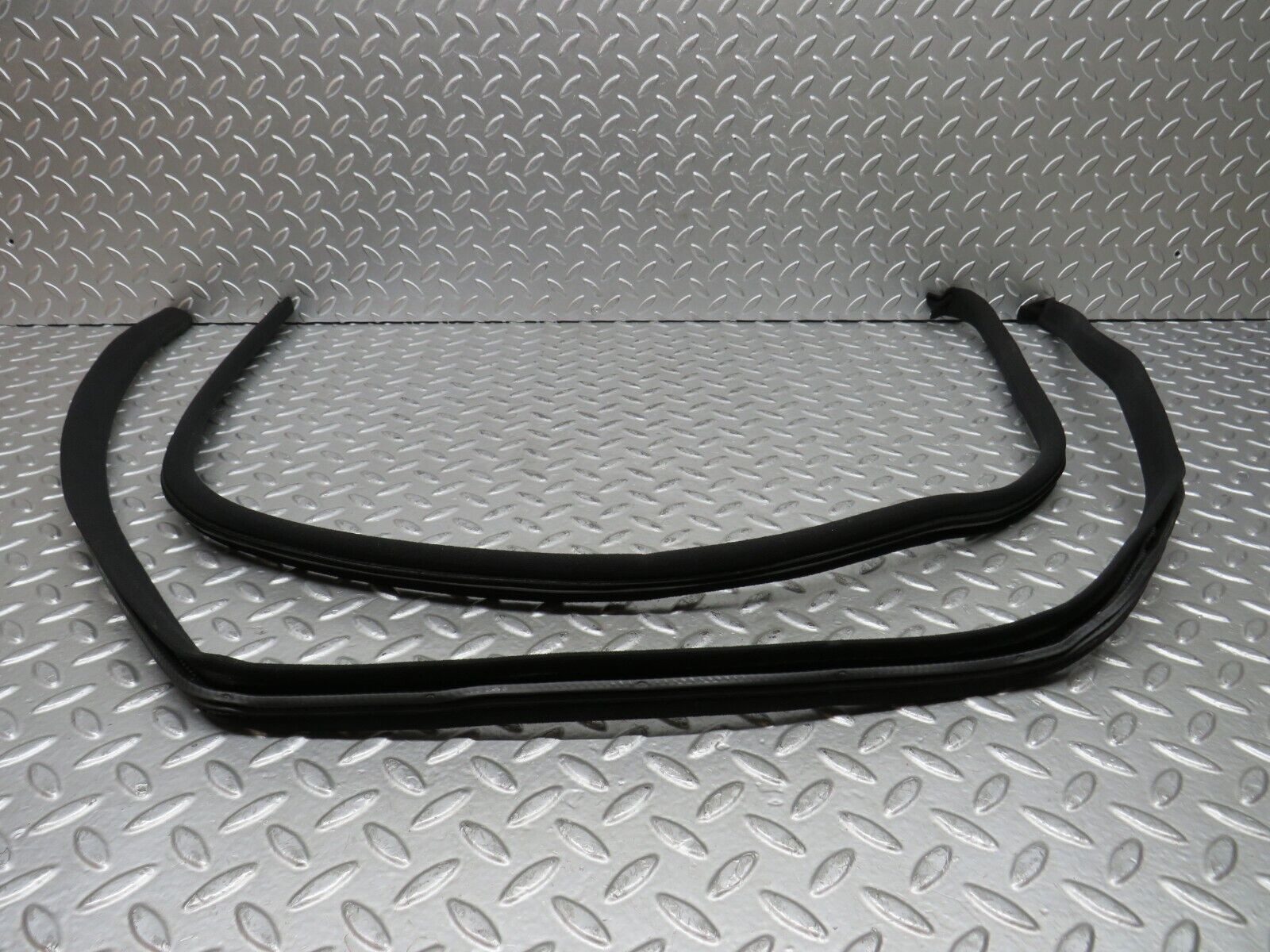 28467 Mercedes-Benz S123 240D Wagon Cloth Covered Door Seal Pair Left Side