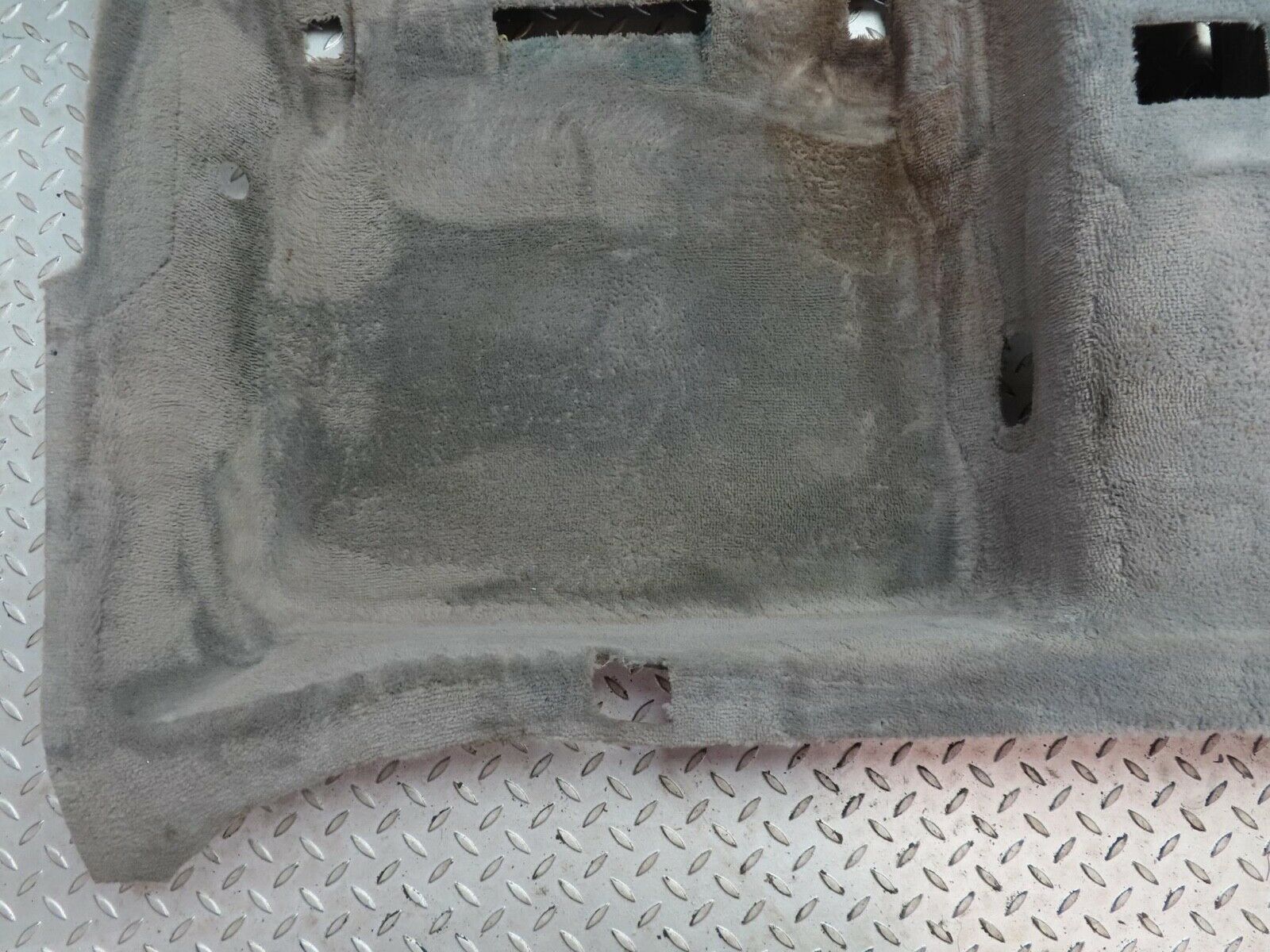 16526 Mercedes-Benz W124 260E Rear Floor Carpet Grey 1246803841