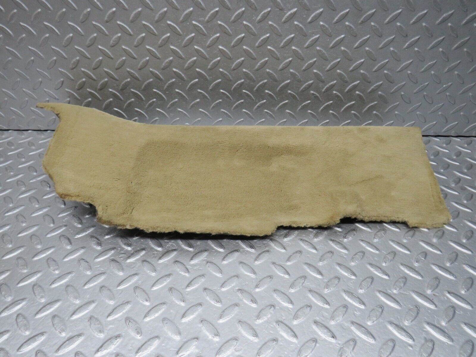38381 Mercedes-Benz R129 280SL Coupe Rear Floor Cross Member Mat Carpet Beige