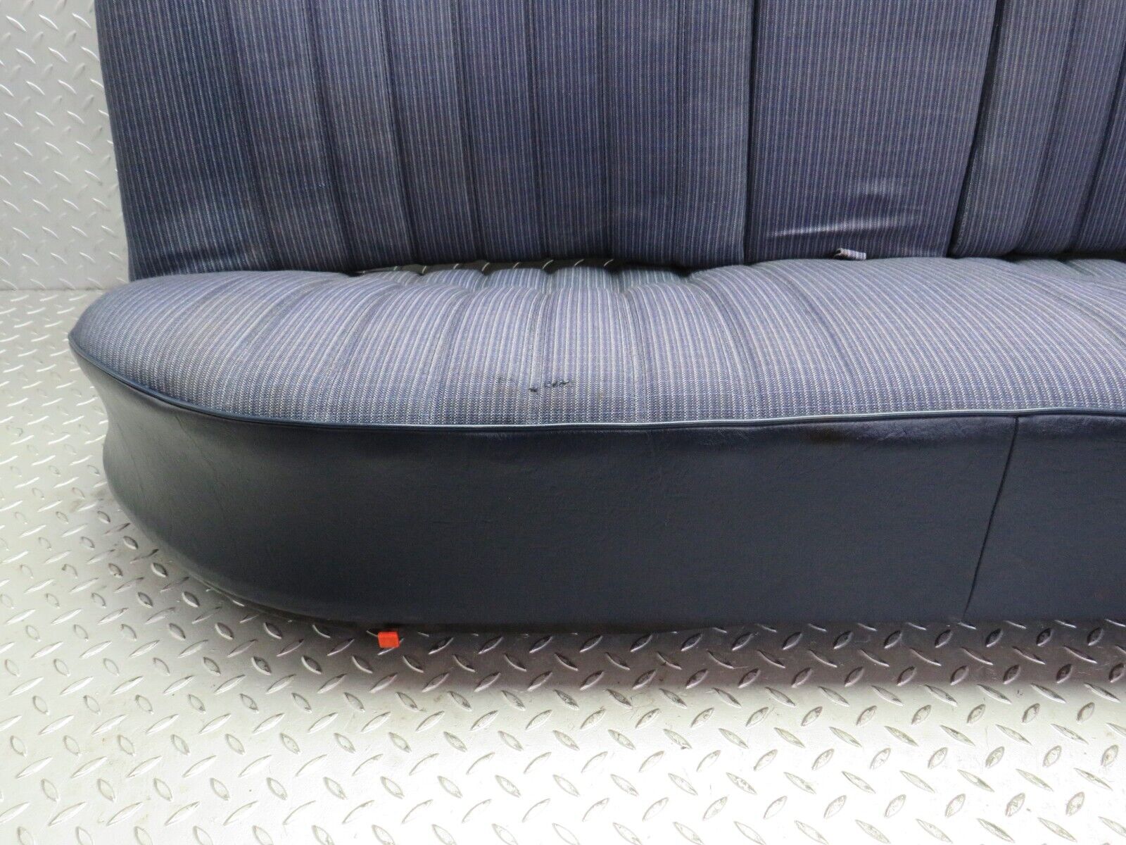 32031 Mercedes-Benz W123 230E Rear Seat Blue 1239203150 1239202716