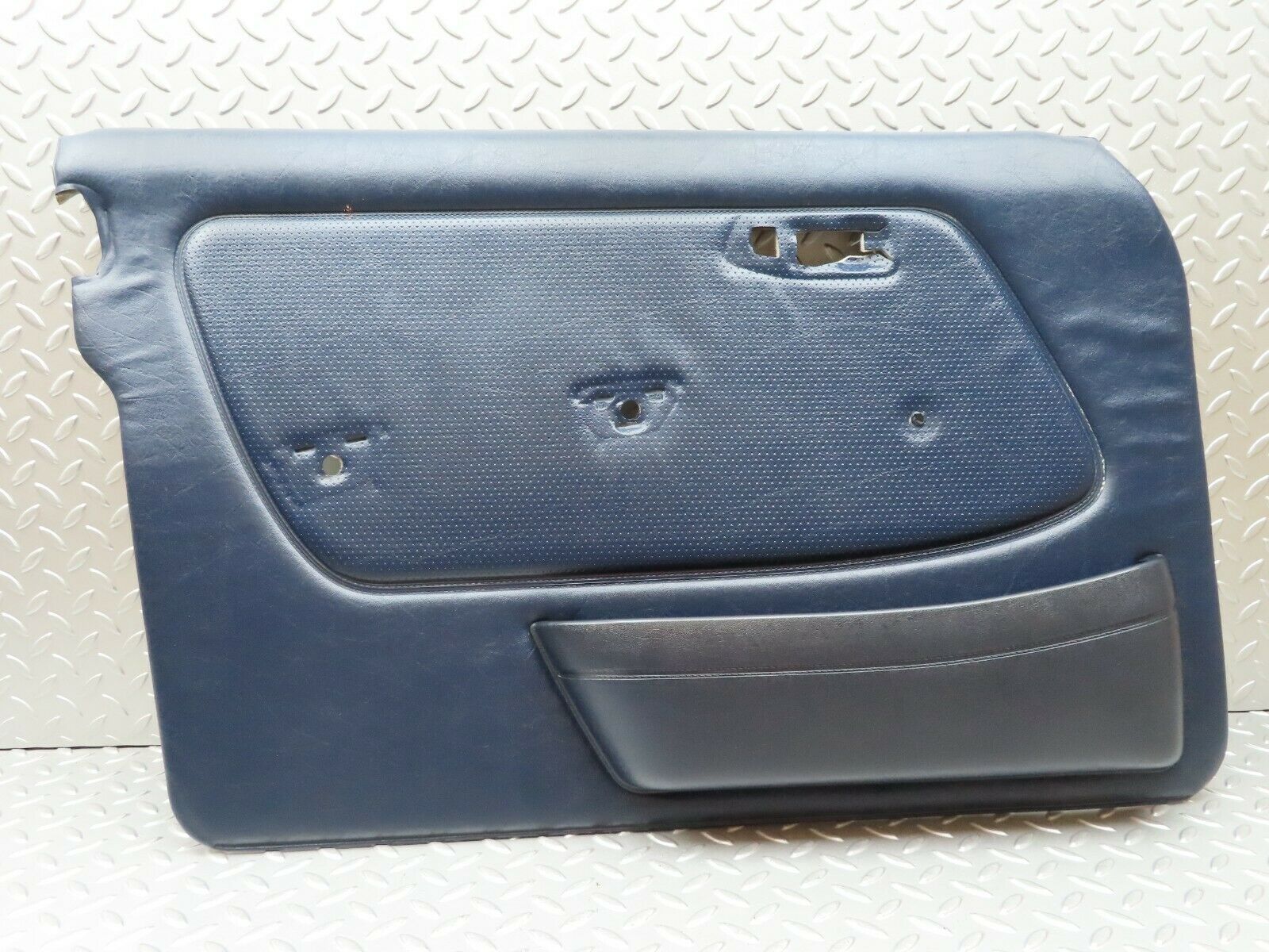 4366 Mercedes-Benz W123 230E Front Left Door Card Blue