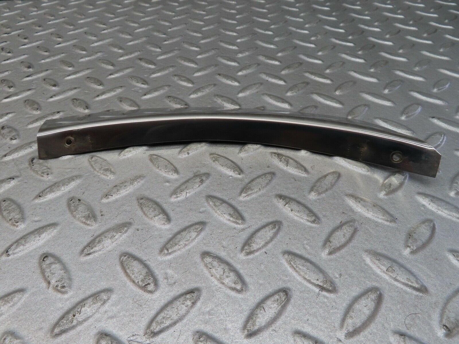 17681 Mercedes-Benz W116 450SEL Rear Left Wheel Arch Lower Chrome Trim