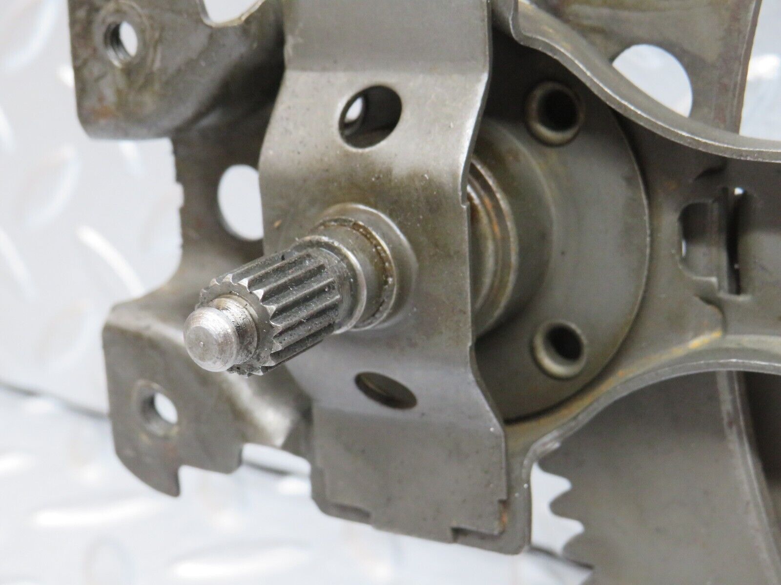 31140 Mercedes-Benz W123 200D Front Left Manual Window Regulator 1237200346