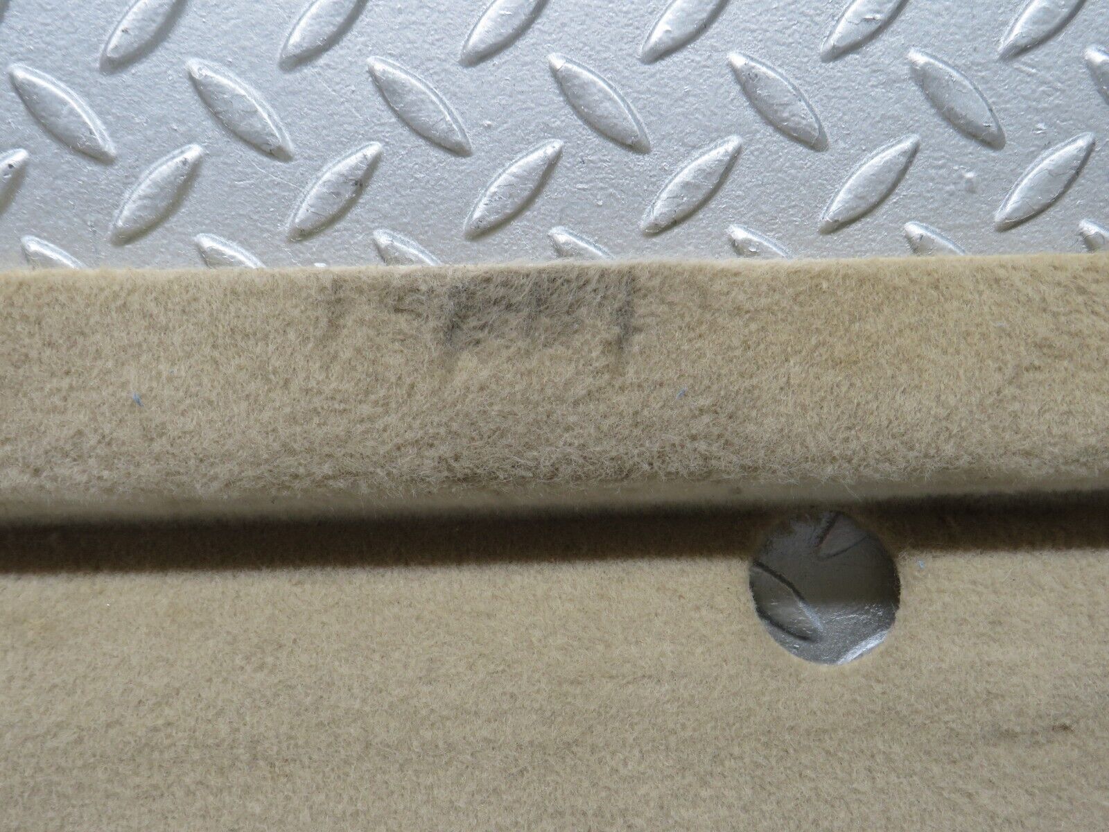 38281 Mercedes-Benz R129 280SL Coupe Boot Rear Carpet Cover Beige 1296940090