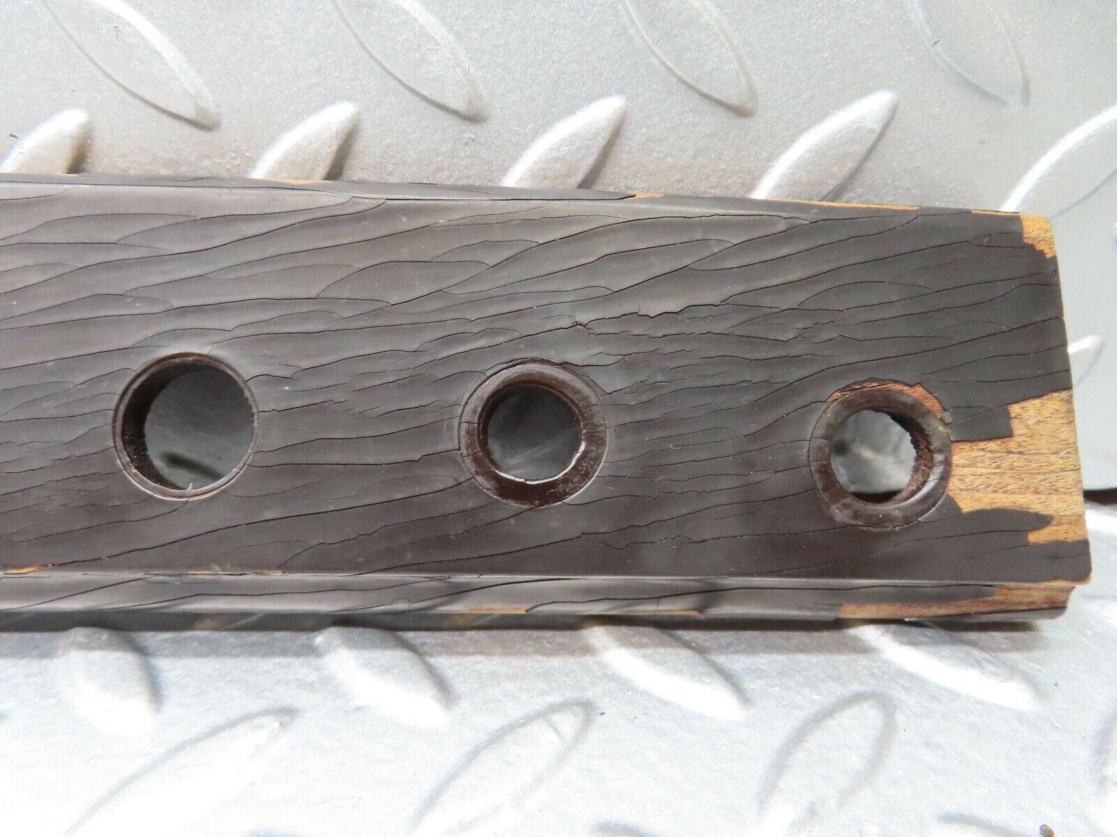 18637 Mercedes-Benz W120 W121 Ponton Dashboard Wood Trim Right Side